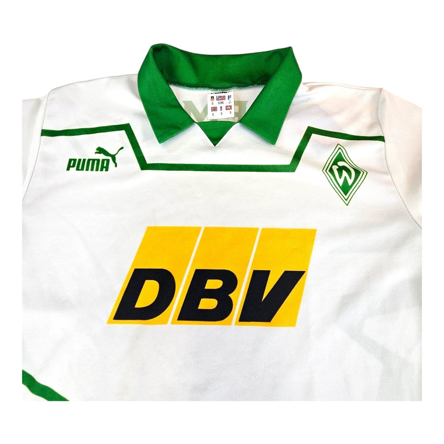 1993/94 Werder Bremen Home Football Shirt (S) Puma