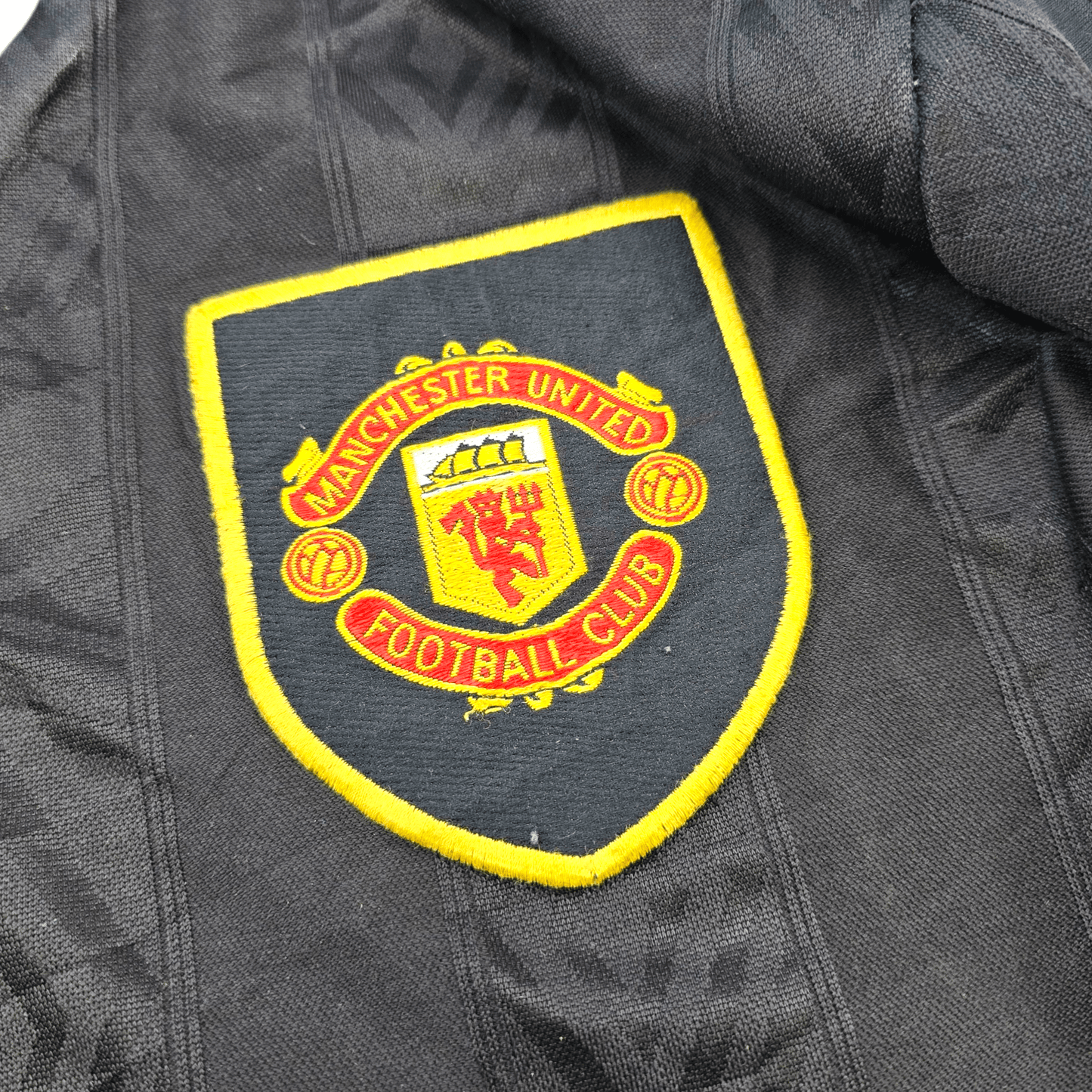 1993/95 Manchester United Away Football Shirt (M) Umbro