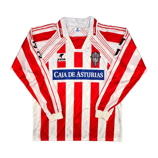 1994/95 Sporting Gijon Home Football Shirt (XL) Joma