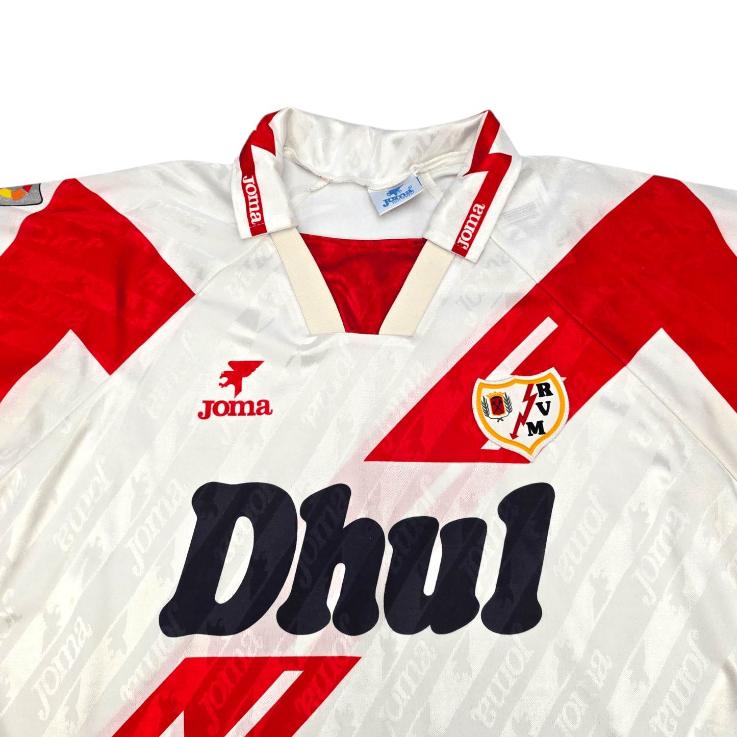 1994/96 Rayo Vallecano Home Football Shirt (XL) Joma