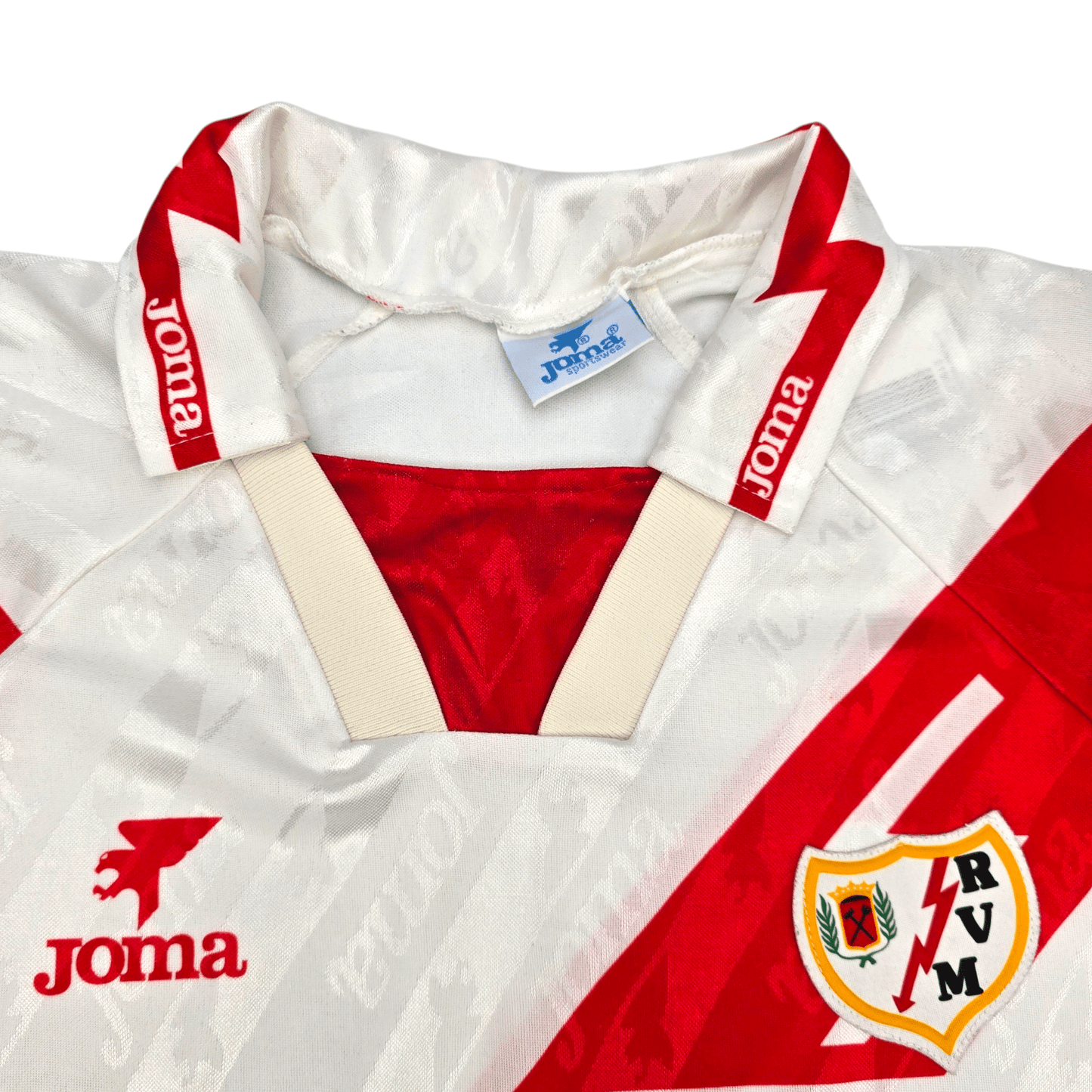 1994/96 Rayo Vallecano Home Football Shirt (XL) Joma