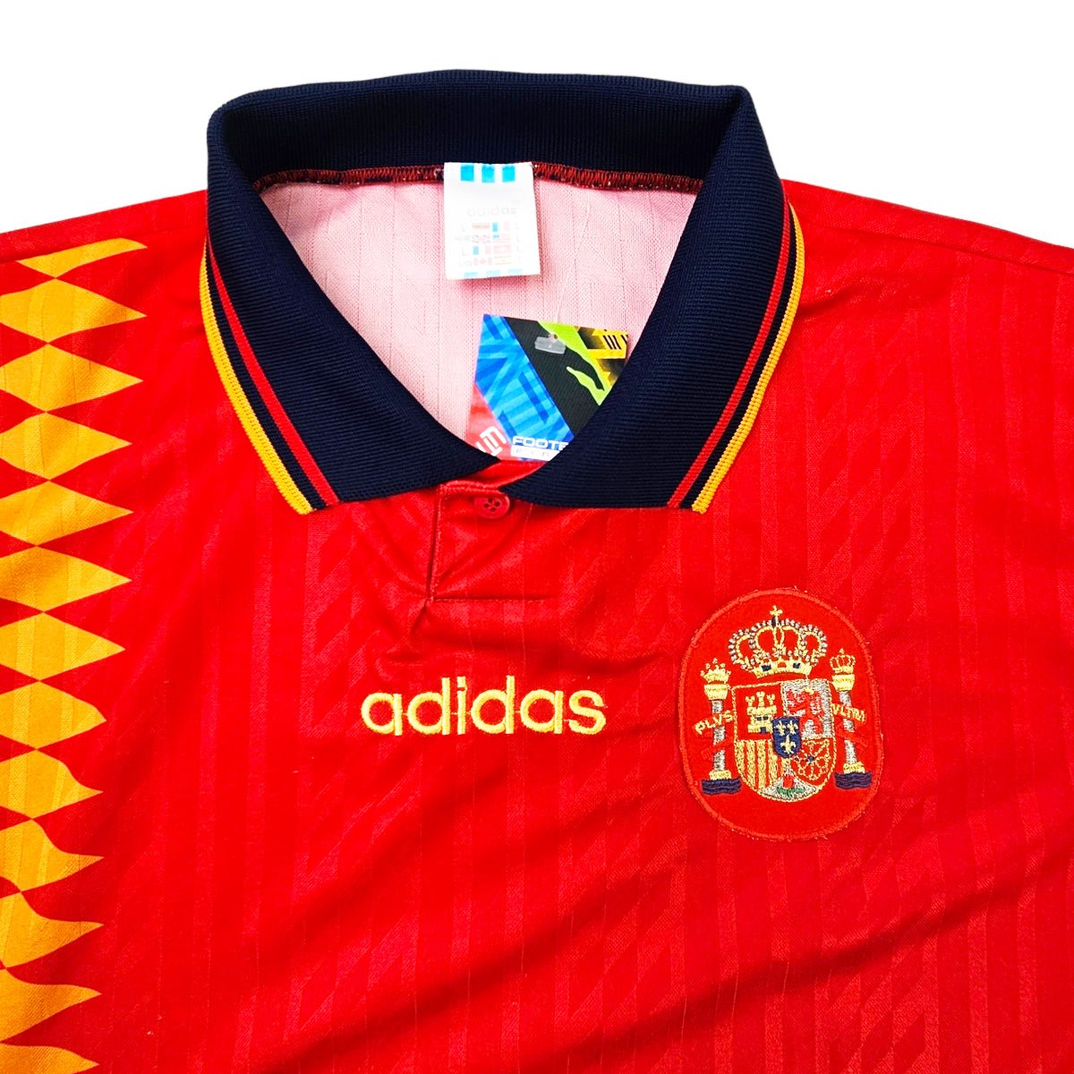 1994/96 Spain Home Football Shirt (L) Adidas_2