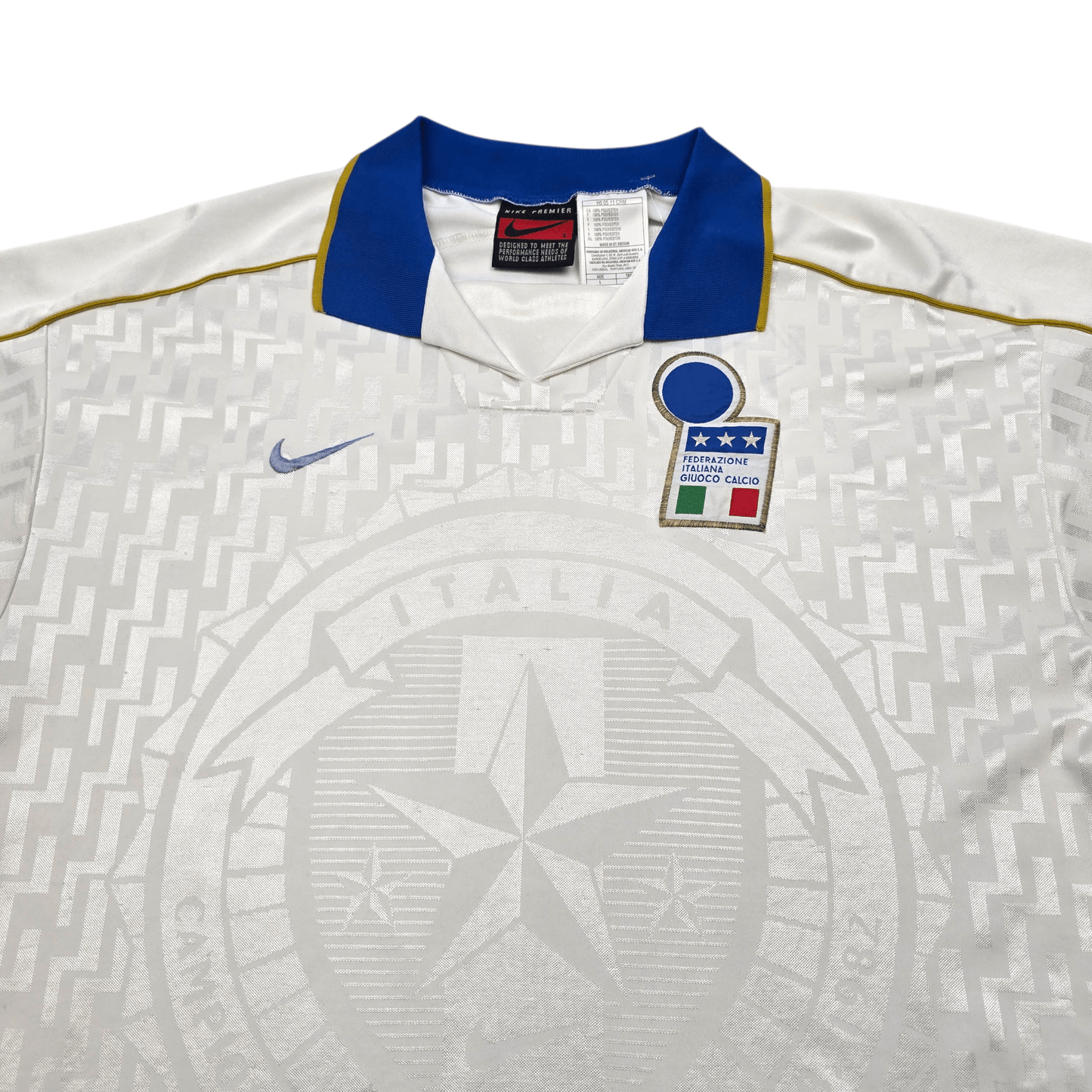 1995/96 Italy Away Football Shirt (L) Nike