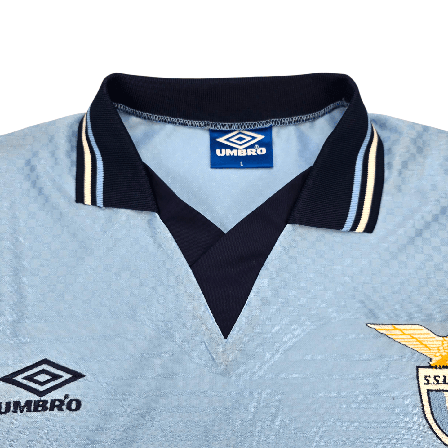 1995/96 Lazio Home Football Shirt (L) Umbro