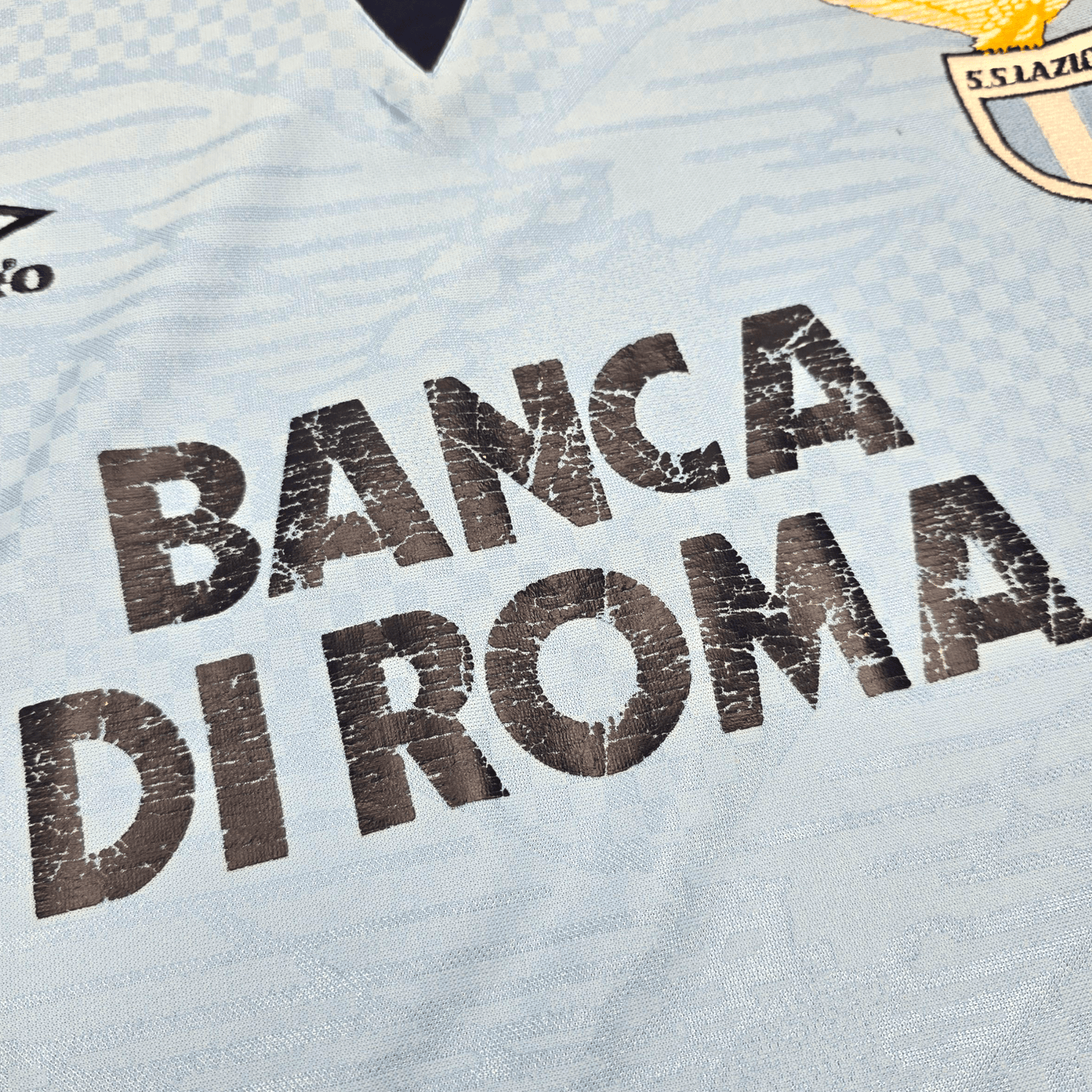 1995/96 Lazio Home Football Shirt (L) Umbro