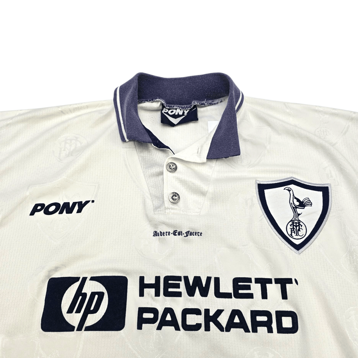 1995/97 Tottenham Hotspur Home Football Shirt (L) Pony