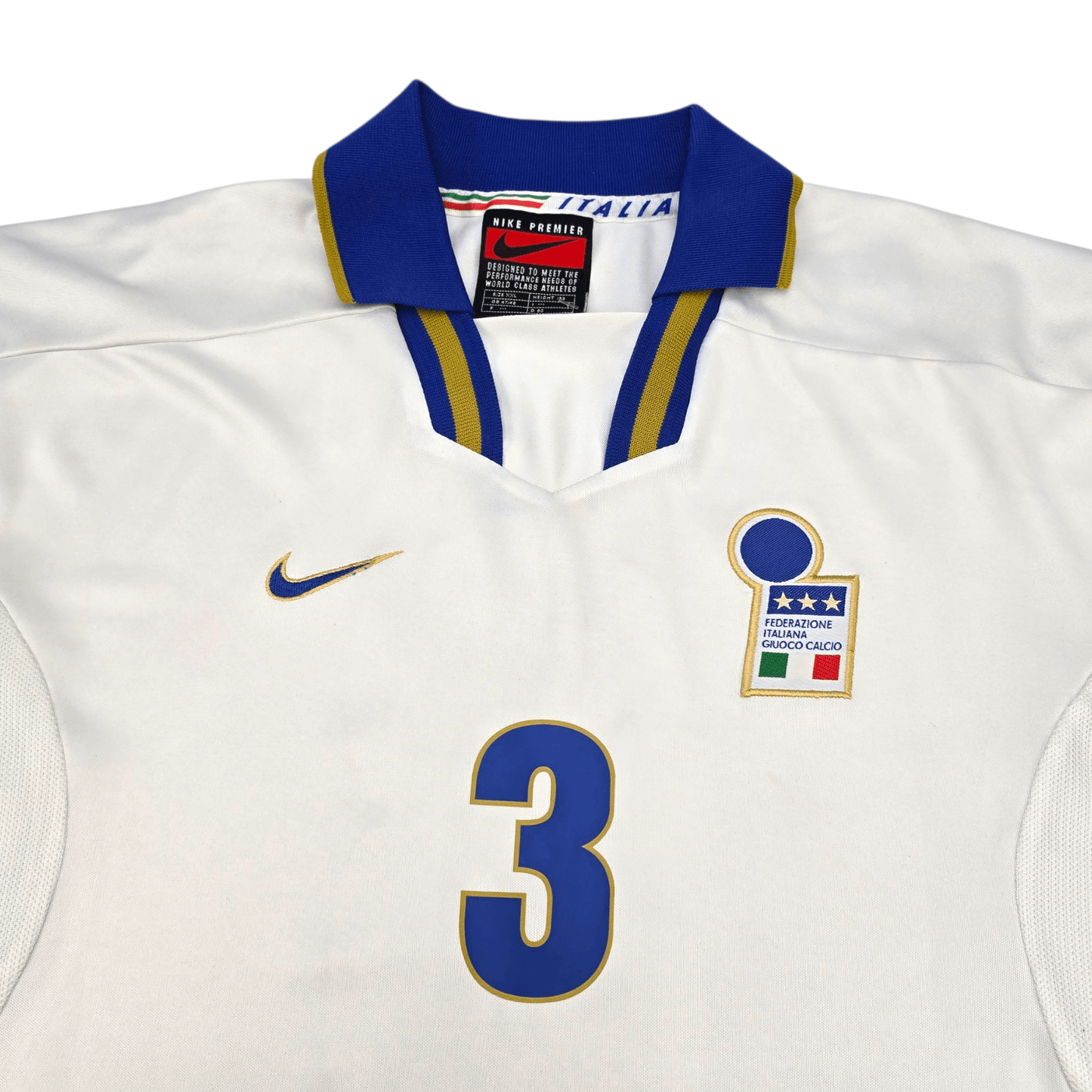 1996/97 Italy Away Football Shirt (2XL) Nike #3 Maldini