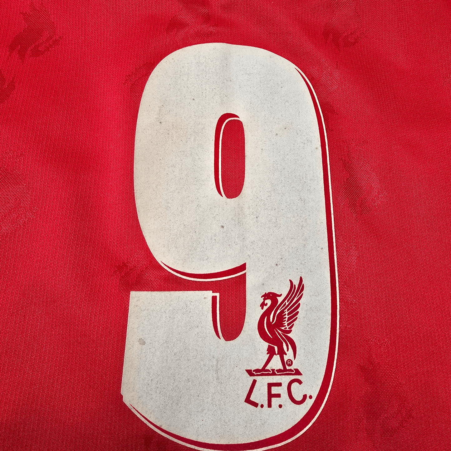 1996/98 Liverpool Home Football Shirt (L) Reebok #9 Fowler