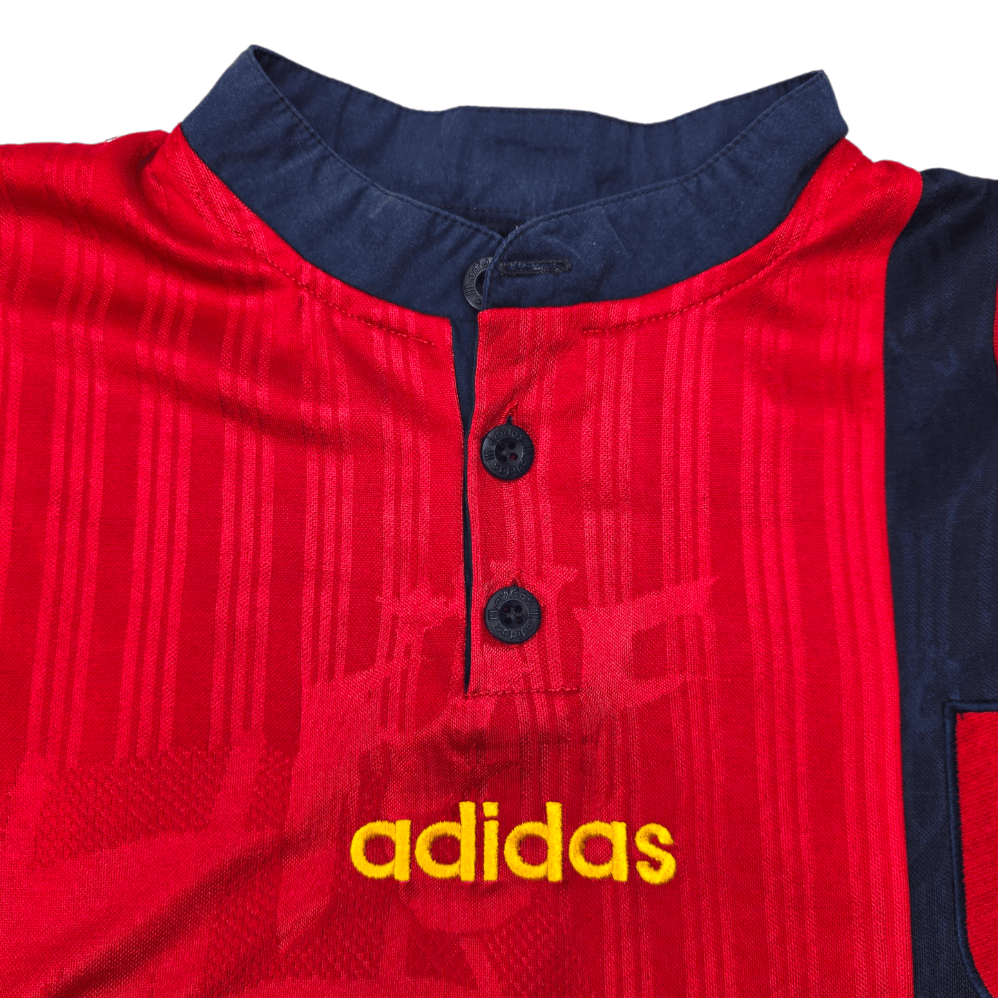 1996/98 Spain Home Football Shirt (XL) Adidas #21 Luis Enrique