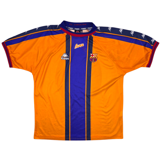 1997/98 Barcelona Away Football Shirt (XL) Kappa