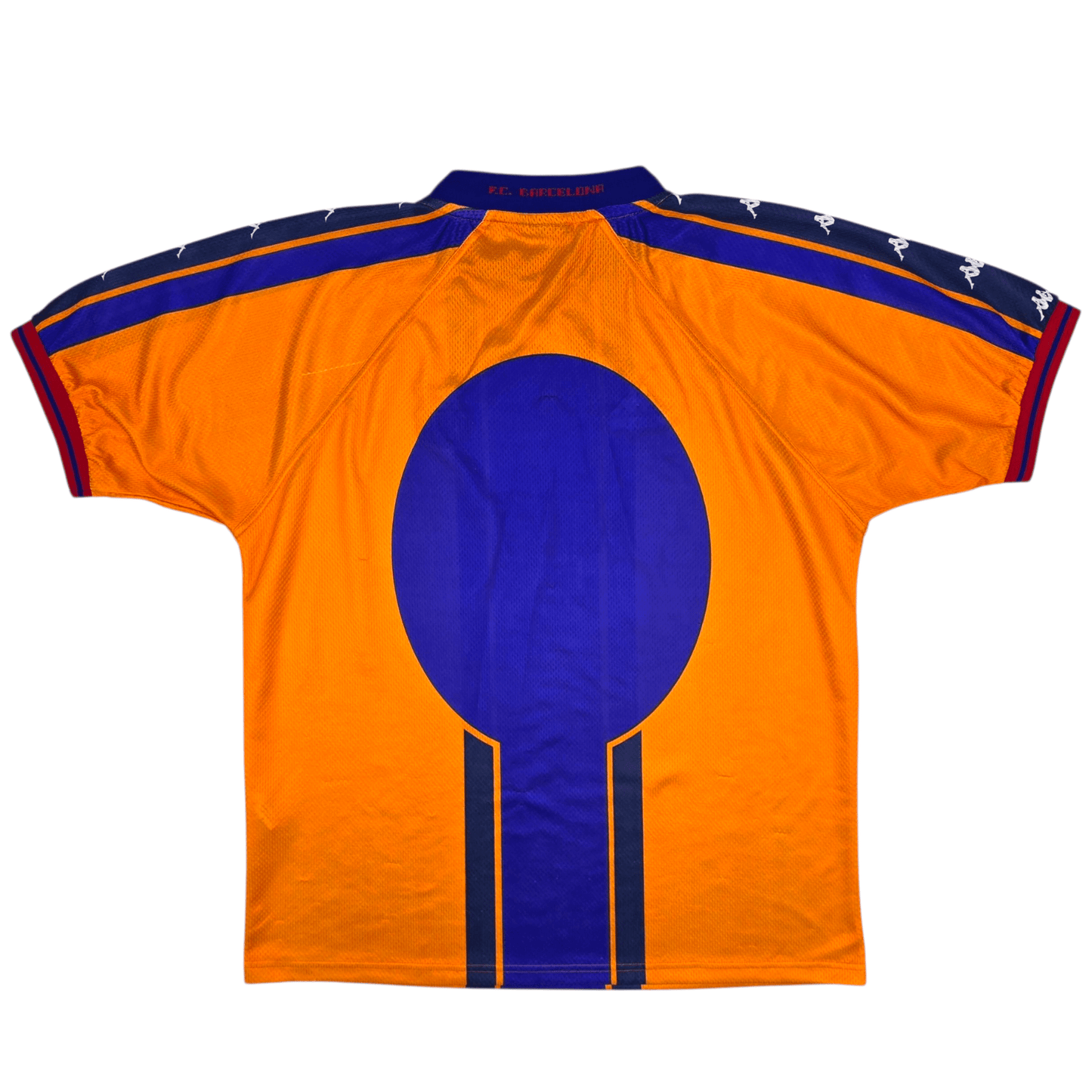 1997/98 Barcelona Away Football Shirt (XL) Kappa