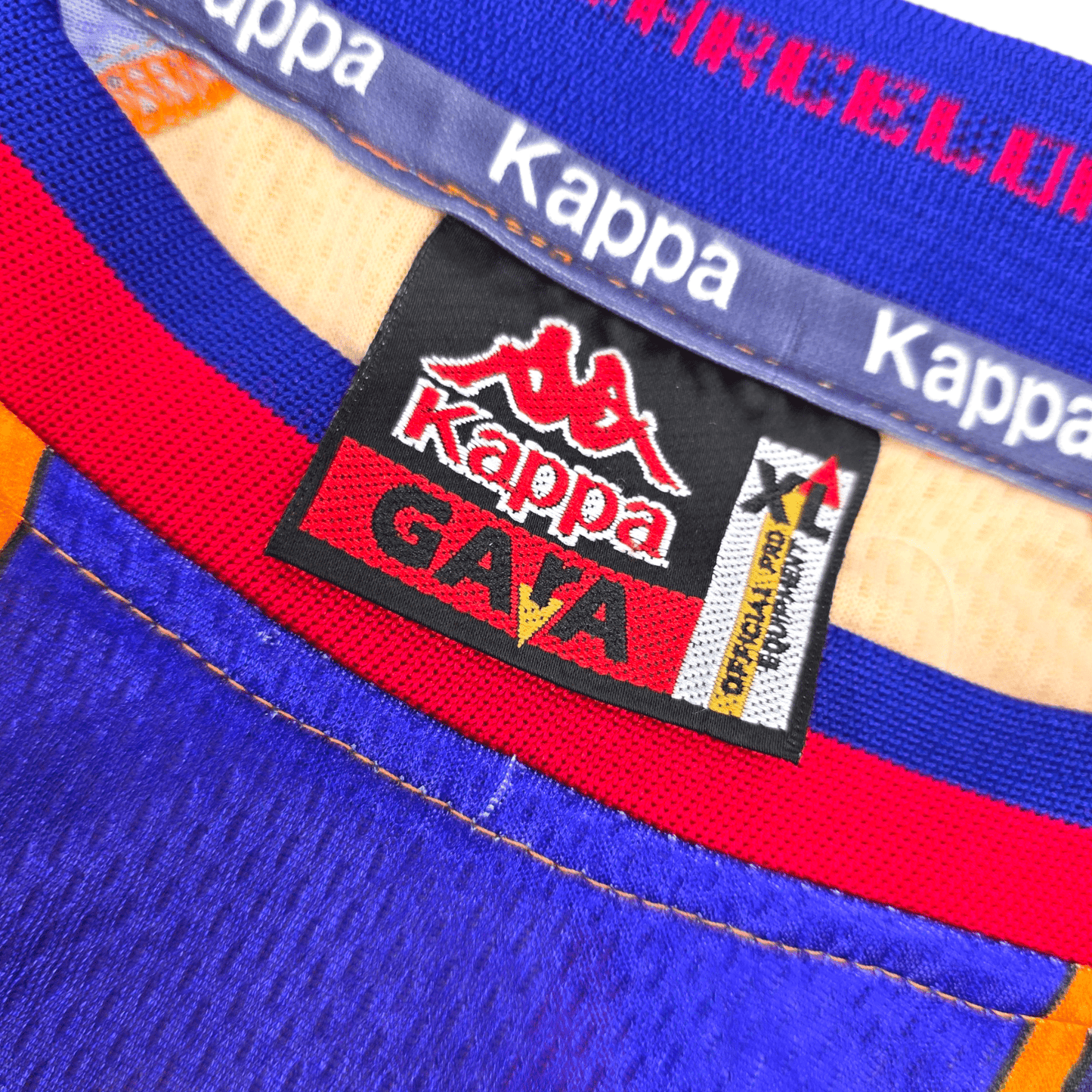1997/98 Barcelona Away Football Shirt (XL) Kappa