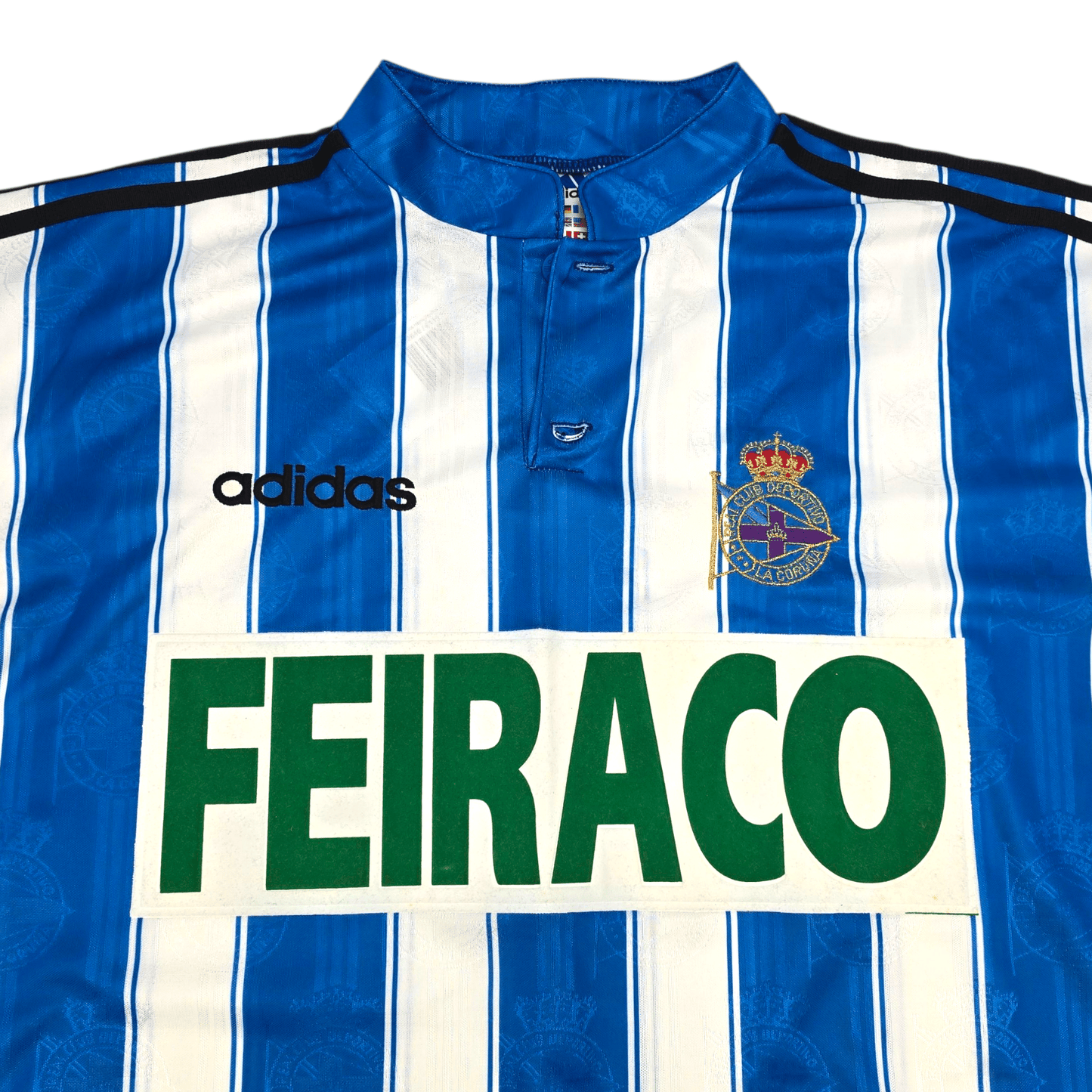 1997/98 Deportivo La Coruna Home Football Shirt (XL) Umbro