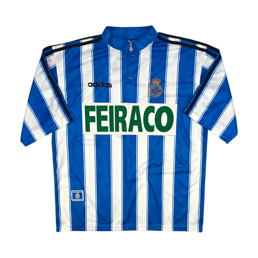 1997/98 Deportivo La Coruna Home Football Shirt (XL) Umbro