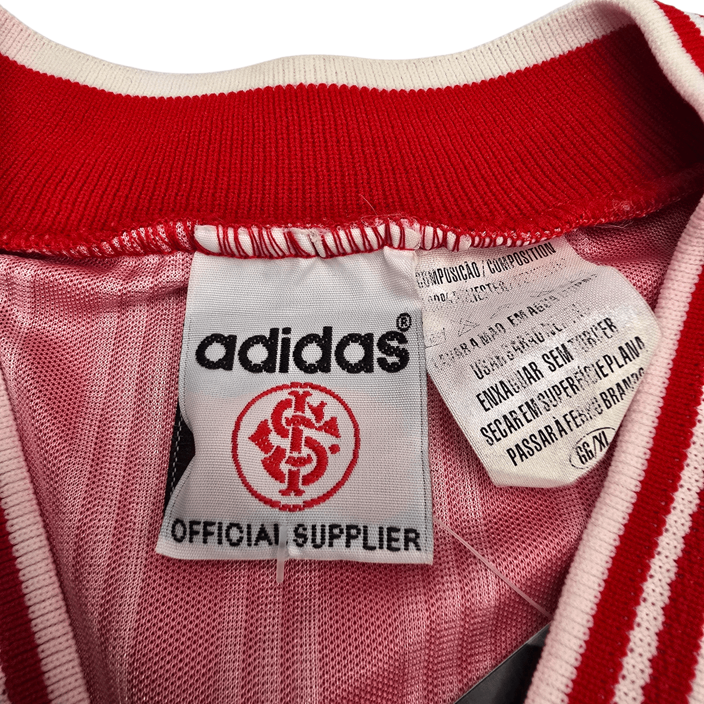 1997/98 Internacional Home Football Shirt (L) Adidas