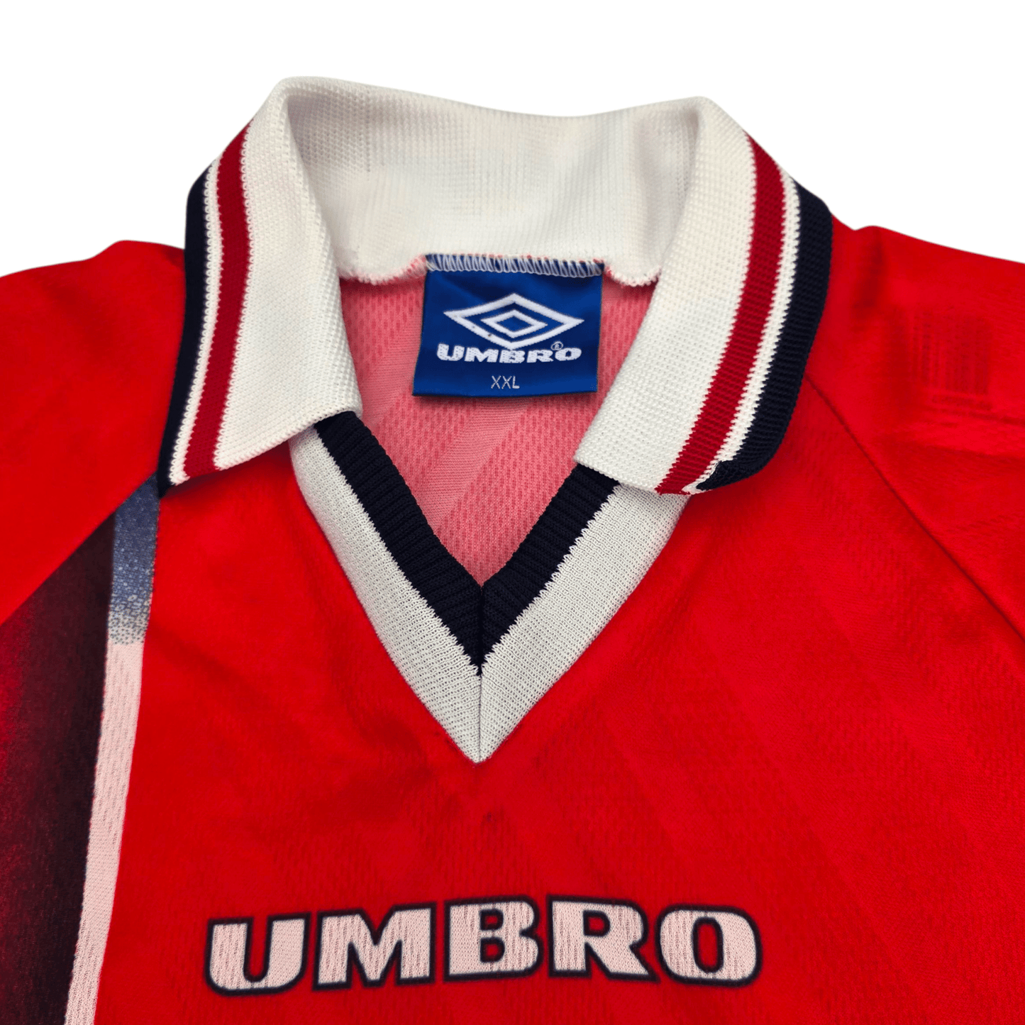 1997/98 Norway Home Football Shirt (2XL) Umbro