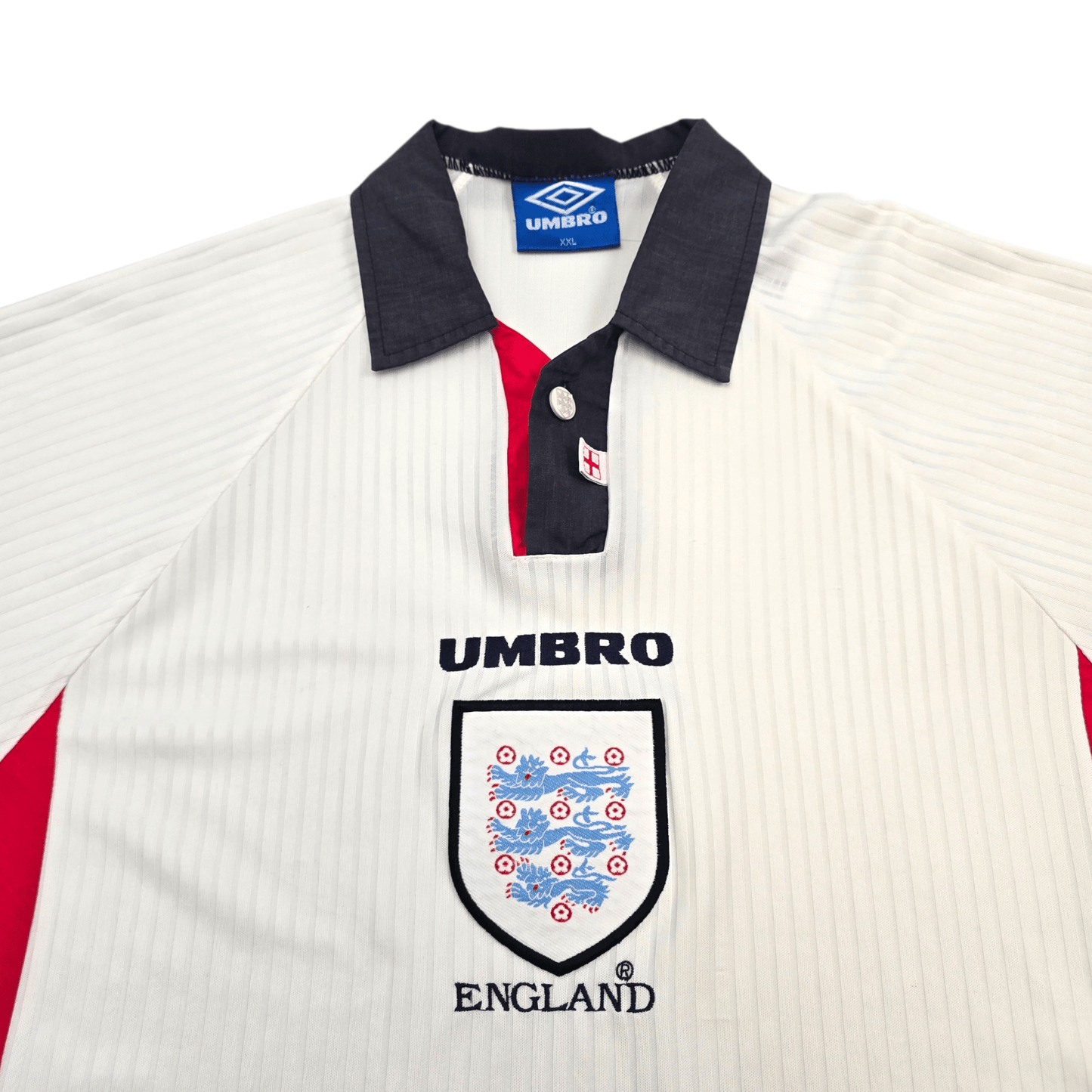 1997/99 England Home Football Shirt (2XL) Umbro