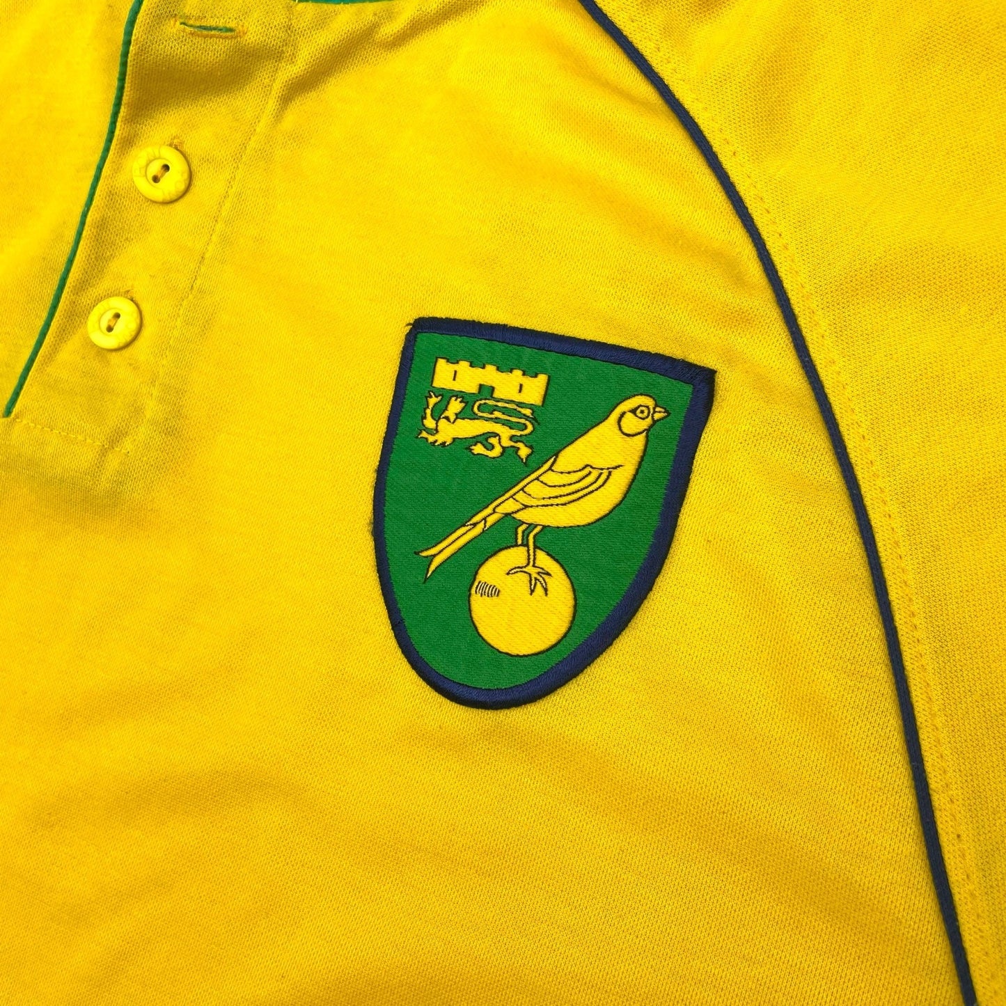 1997/99 Norwich City Home Football Shirt (XL) PONY (Sponsorless Version)