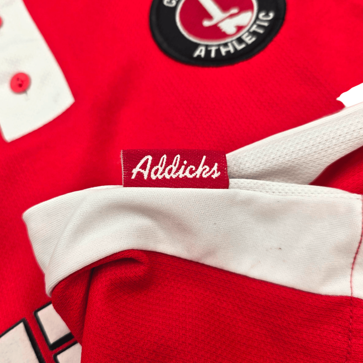 1998/00 Charlton Athletic Home Football Shirt (XL) Le Coq Sportif #8 Kinsella