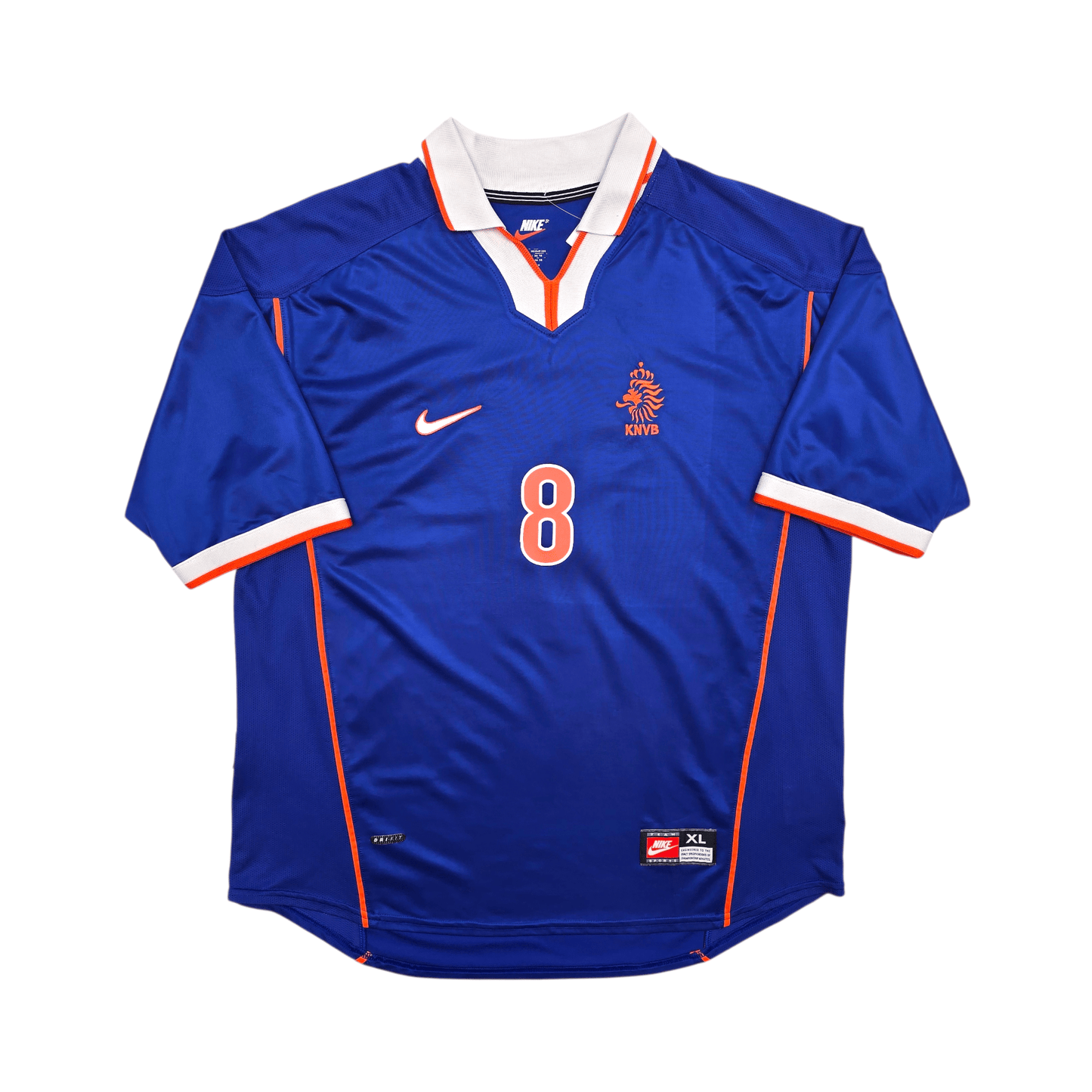 1998/00 Holland Away Football Shirt (XL) Nike #8 Bergkamp
