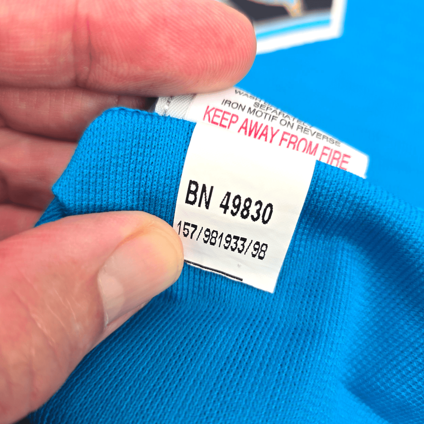 1998/99 Aston Villa Away Football Shirt (M) Reebok