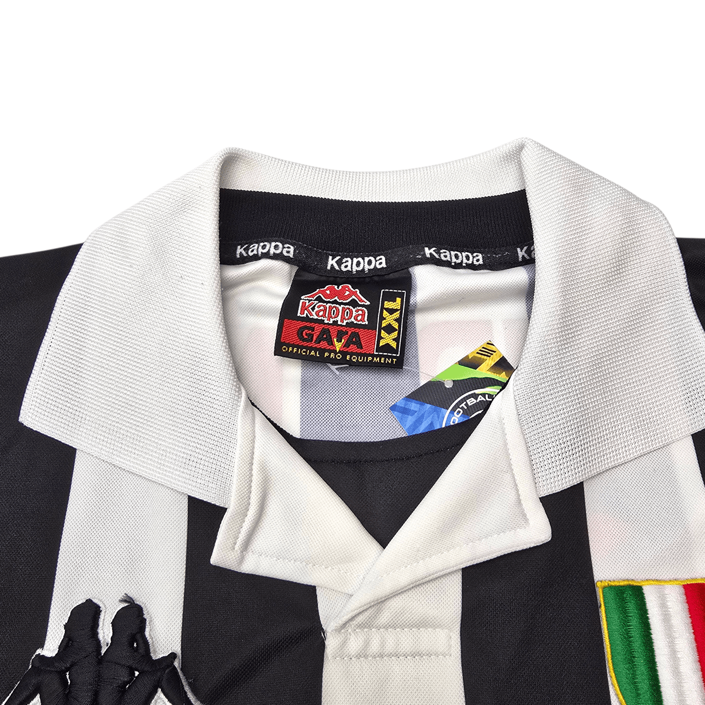 1998/99 Juventus Home Football Shirt (2XL) Kappa #21 Zidane