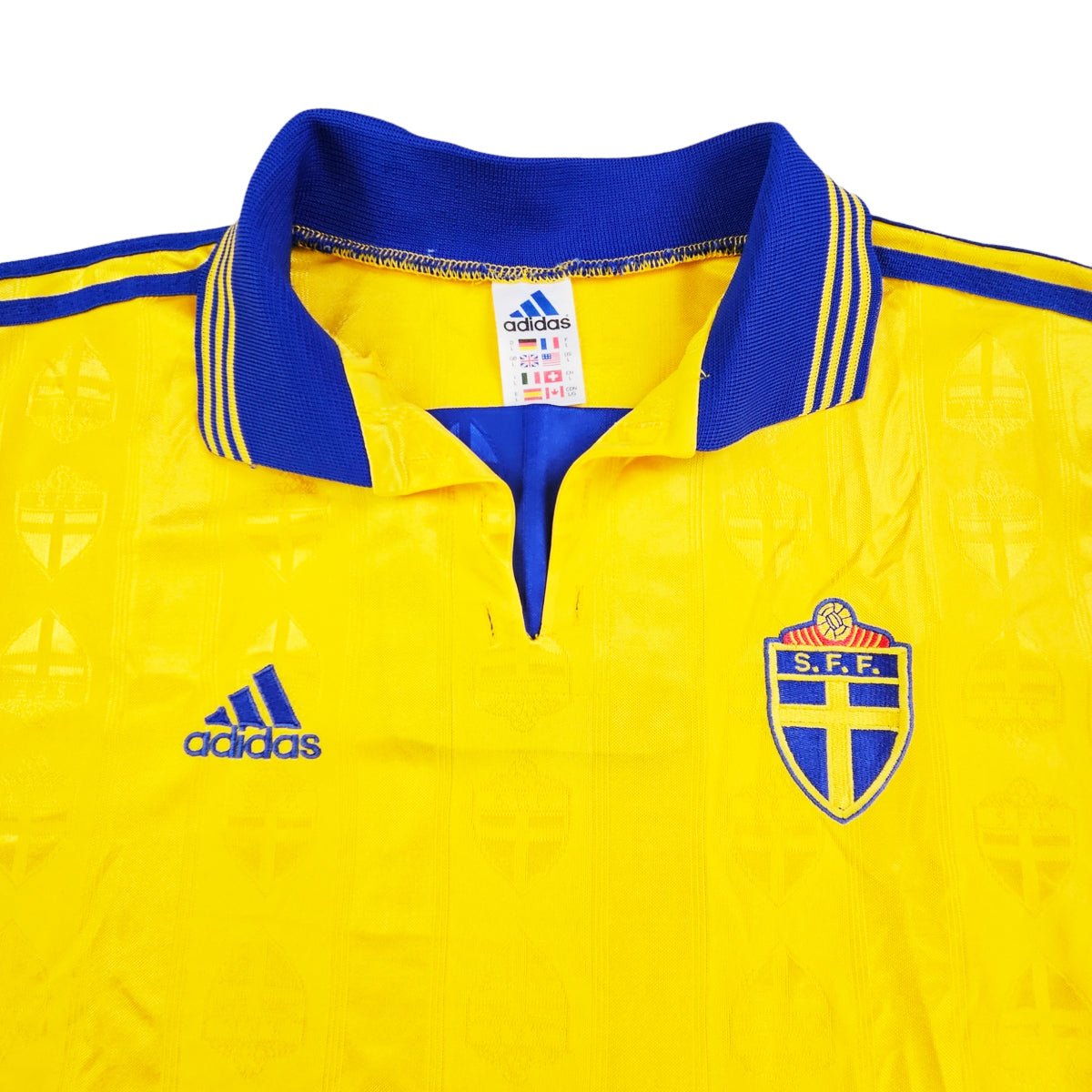 1998/99 Sweden Home Football Shirt (L) Adidas