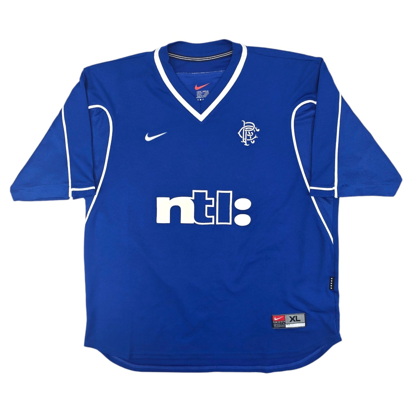 1999/00 Glasgow Rangers Home Football Shirt (XL) Nike #7 Kanchelskis