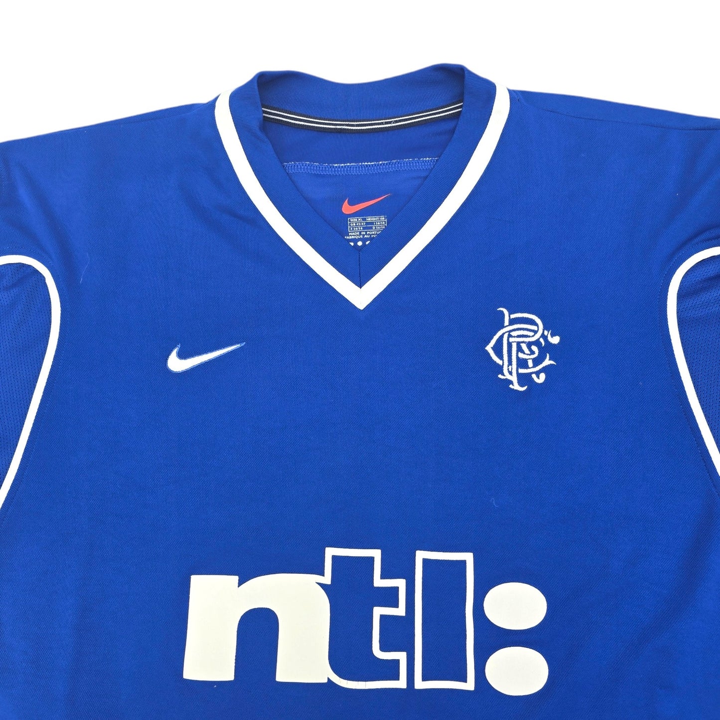 1999/00 Glasgow Rangers Home Football Shirt (XL) Nike #7 Kanchelskis