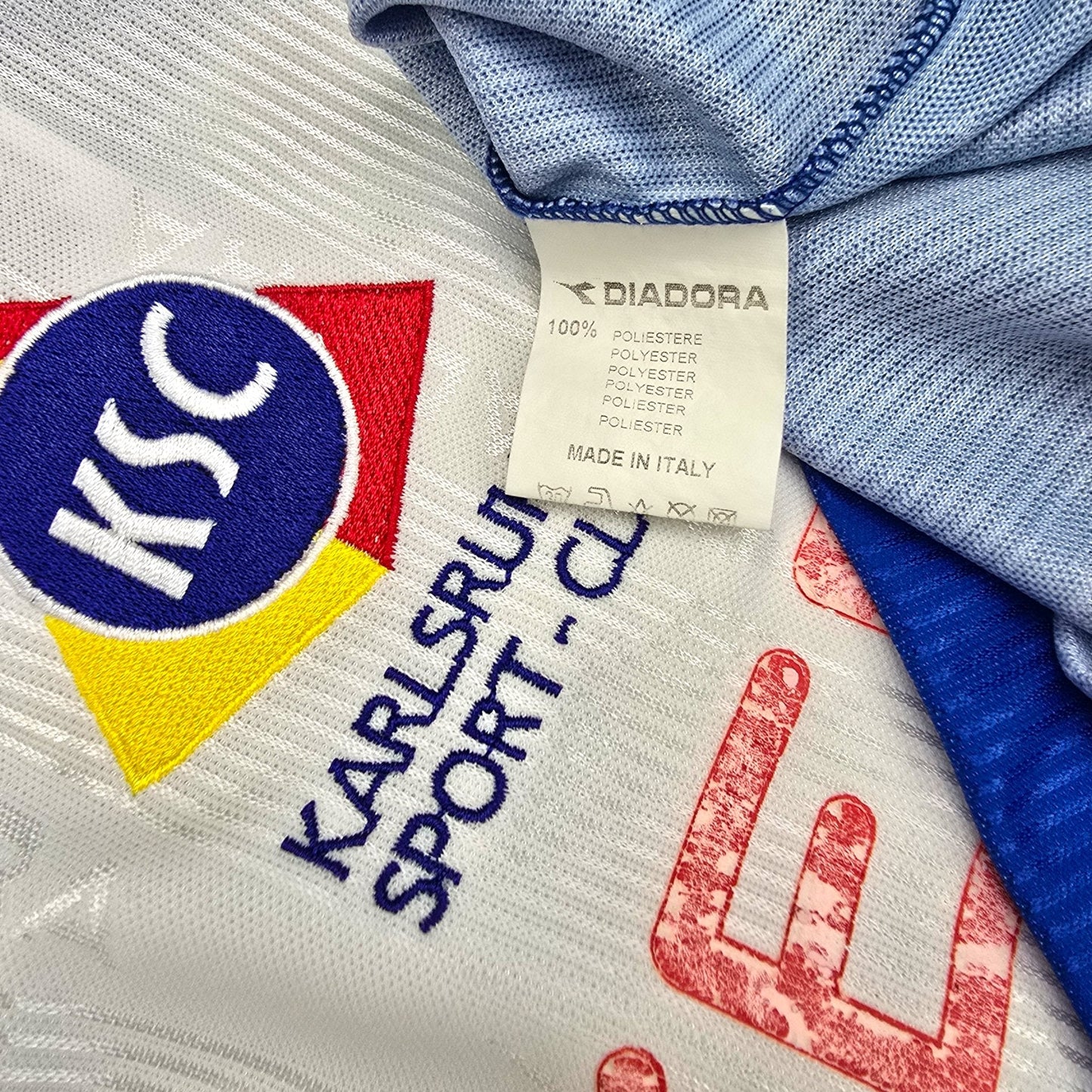 1999/00 Karlsruher SC Home Football Shirt (2XL) Diadora