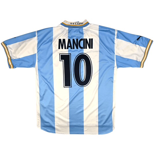 1999/00 Lazio Home Football Shirt (2XL) Puma #10 Manchini (UCL)