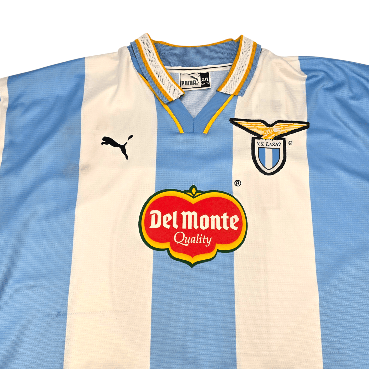 1999/00 Lazio Home Football Shirt (2XL) Puma #10 Manchini (UCL)