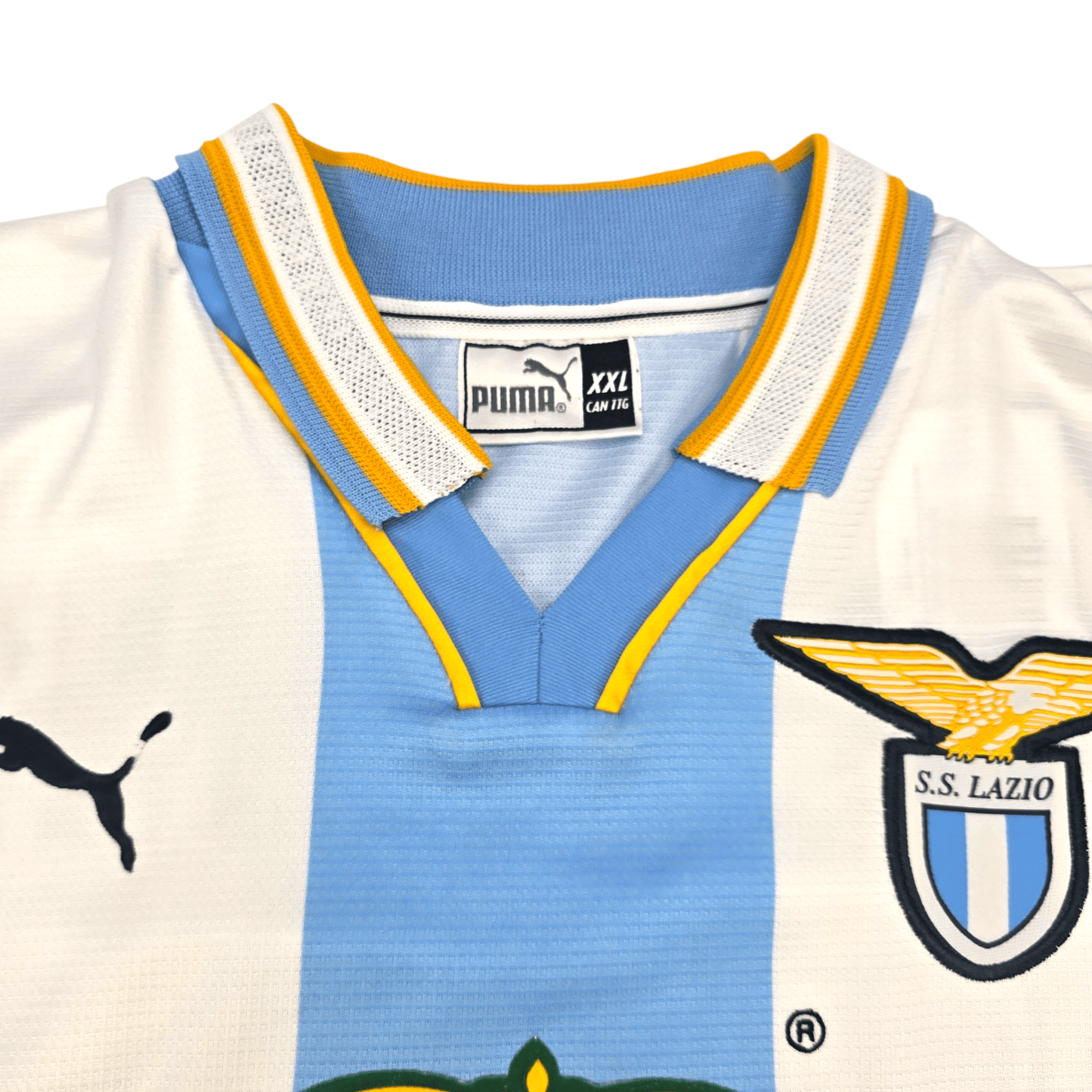 1999/00 Lazio Home Football Shirt (2XL) Puma #10 Manchini (UCL)