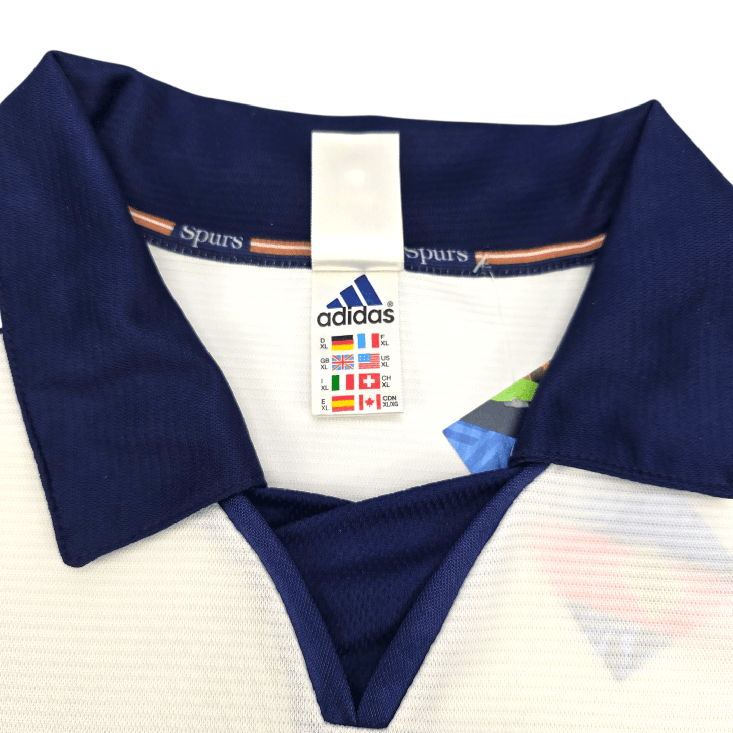 1999/01 Tottenham Hotspur Home Football Shirt (XL) Adidas