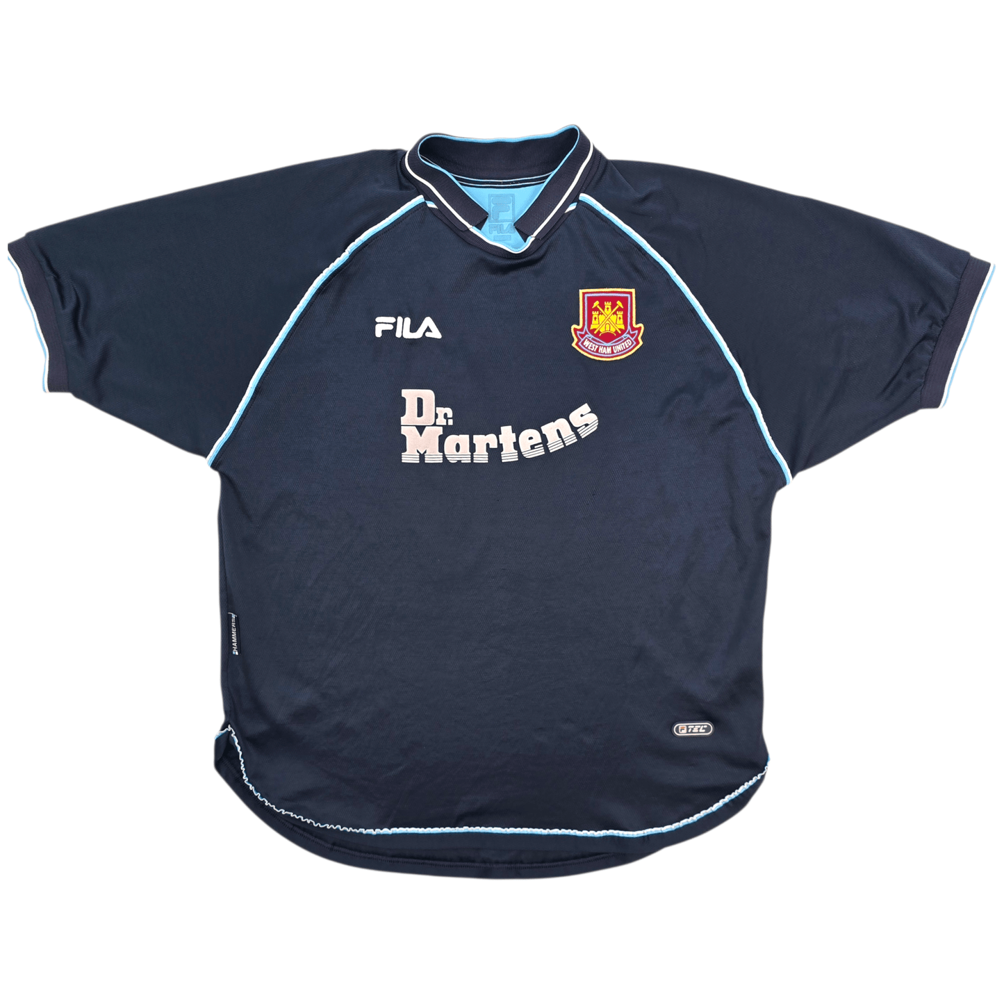 1999/01 West Ham United Third Football Shirt (XL) FILA #10 Di Canio