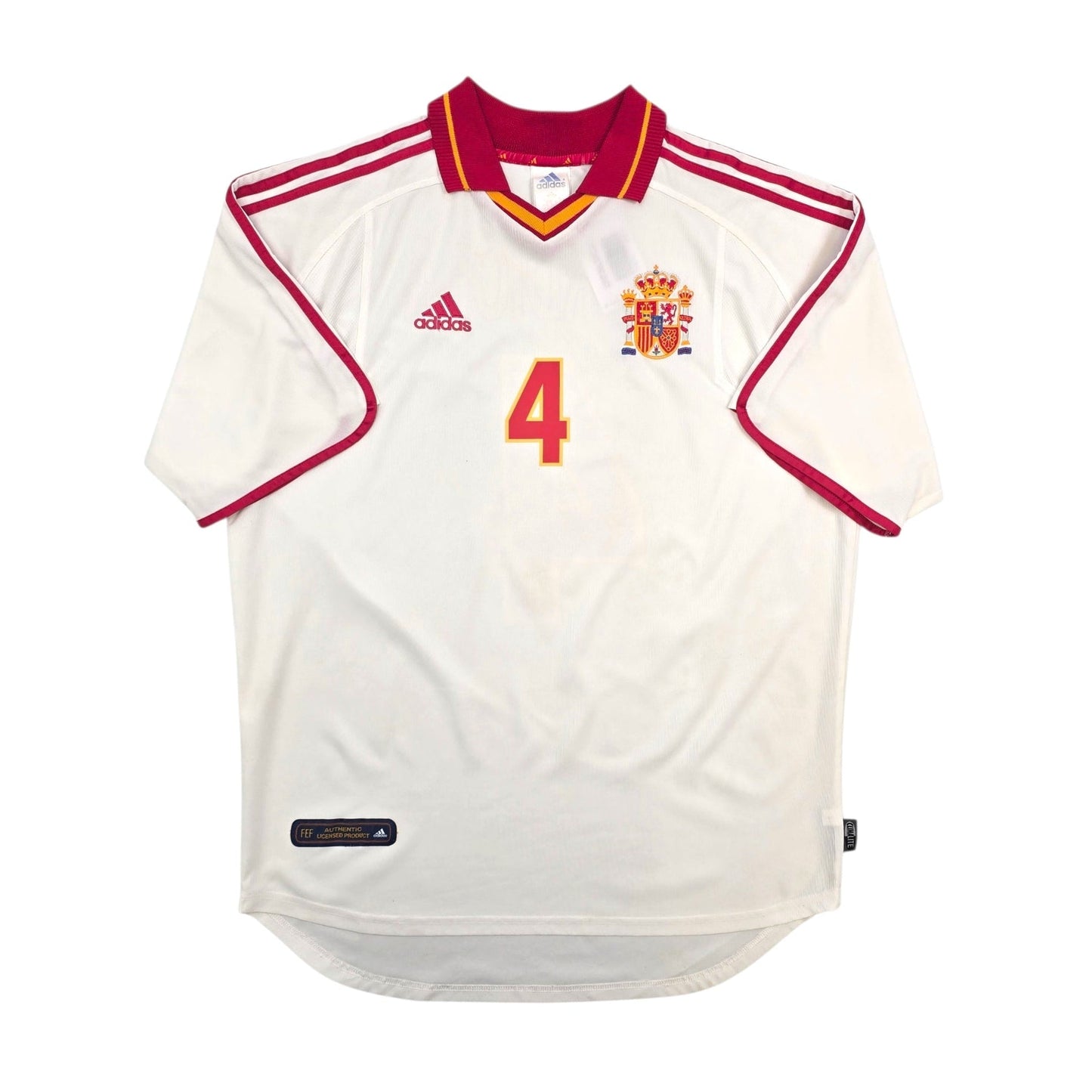 1999/02 Spain Third Football Shirt (L) Adidas #4 Guardiola
