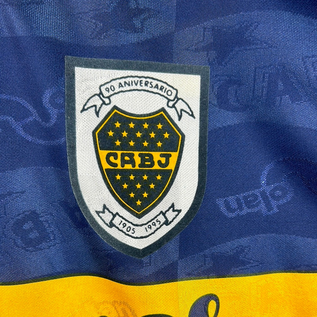 Boca Juniors 1996/1997 Home Shirt - Large