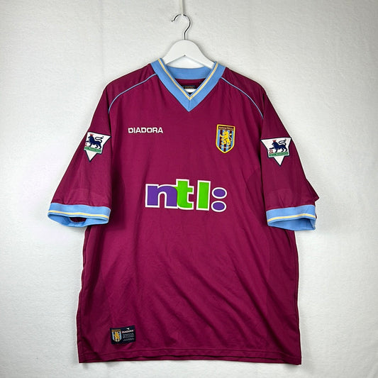 Aston Villa 2000/2002 Home Shirt
