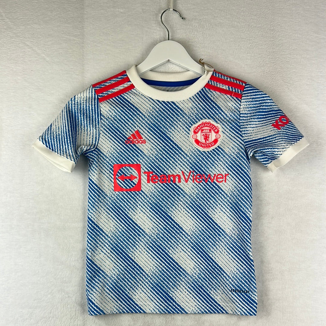 Manchester United 2021-2022 Youth Away Shirt - Age 7-8 - Ronaldo 7