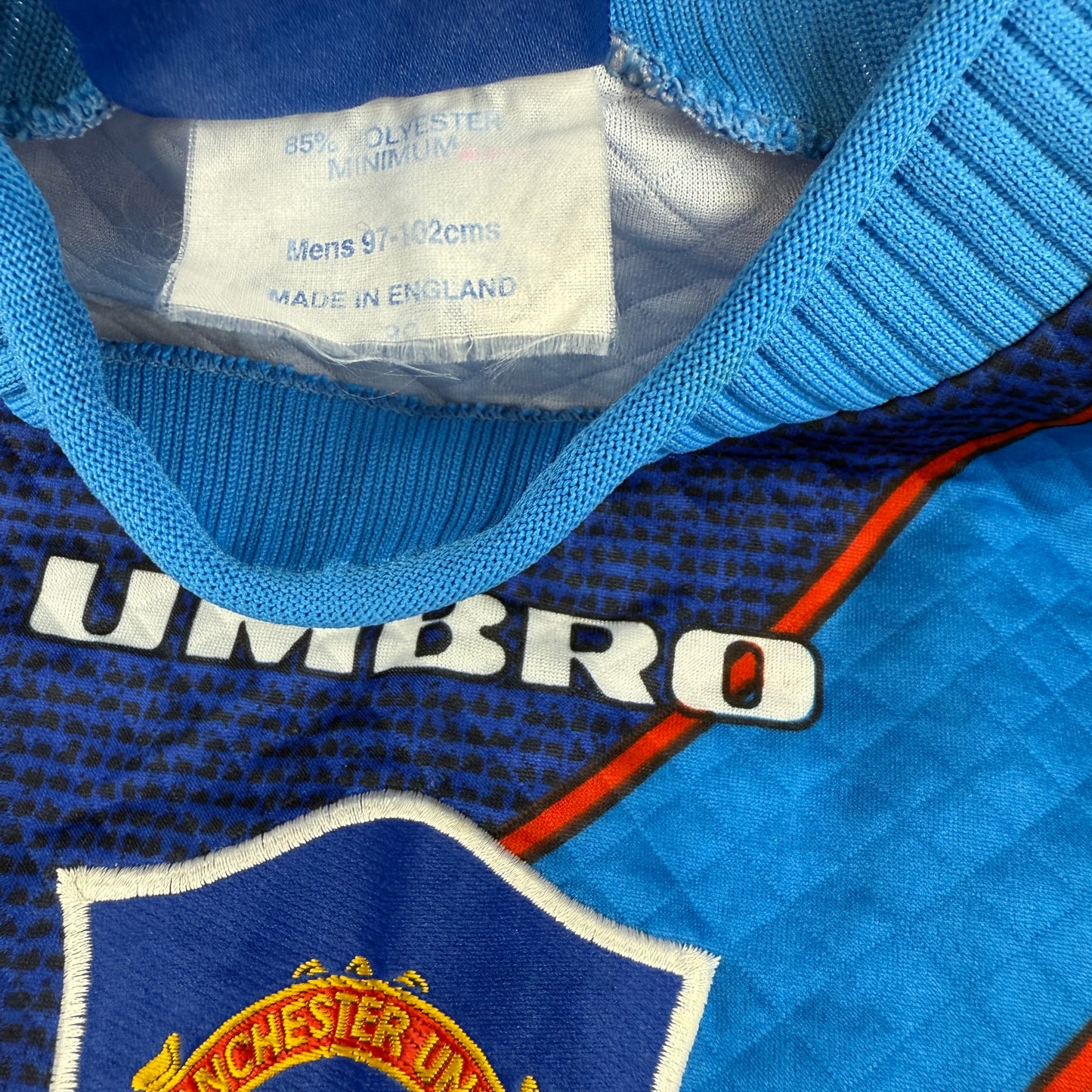 Manchester United 1995/1996 Goalkeeper Shirt - Medium - Excellent
