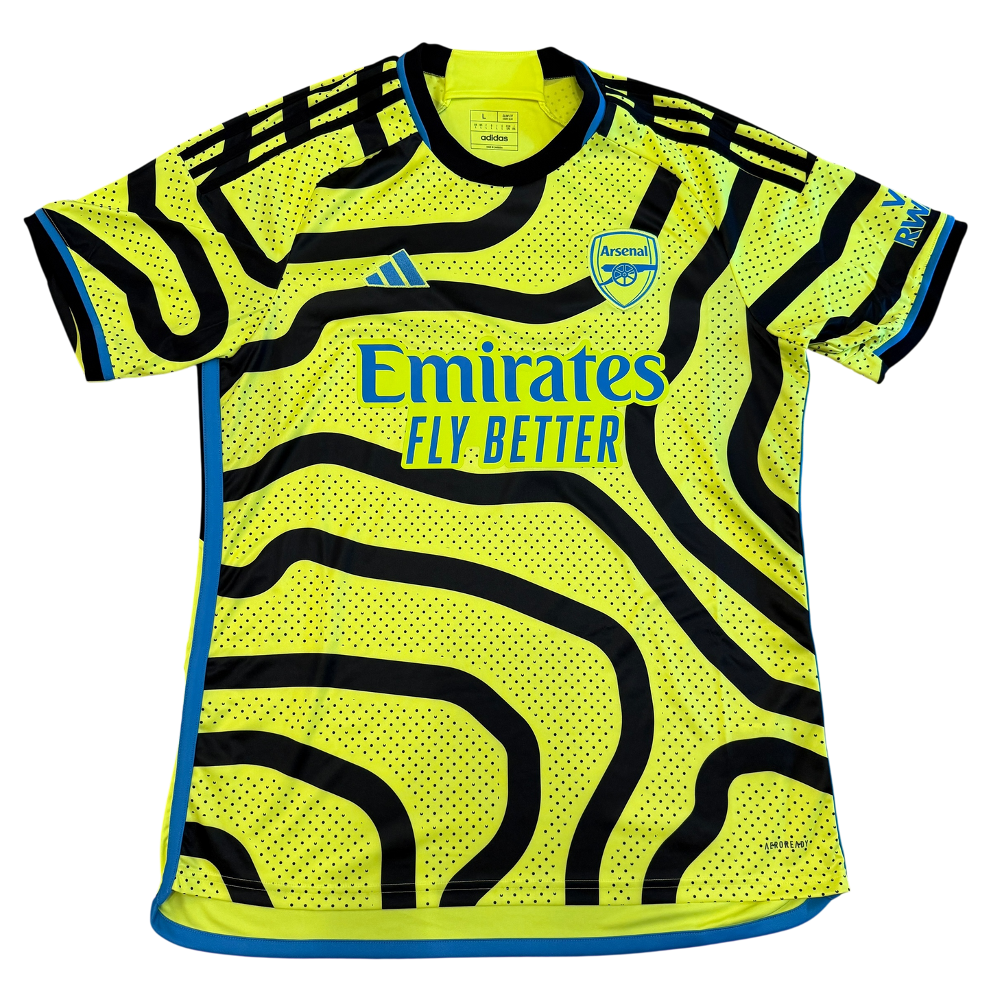 Arsenal 2023/2024 Away Shirt - Large - Adidas HR6927
