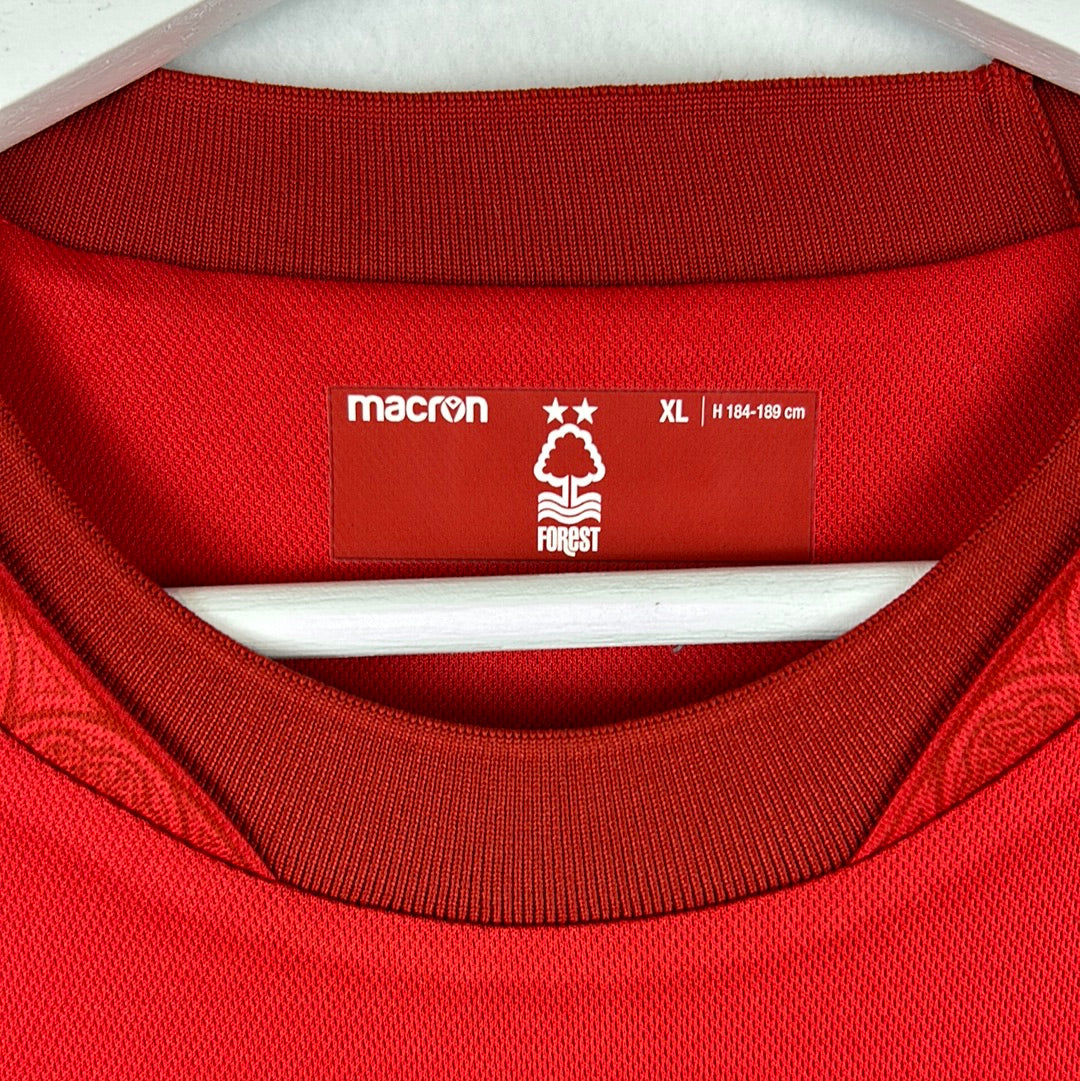 Nottingham Forest 2022/2023 Home Shirt - XL - Mint Condition