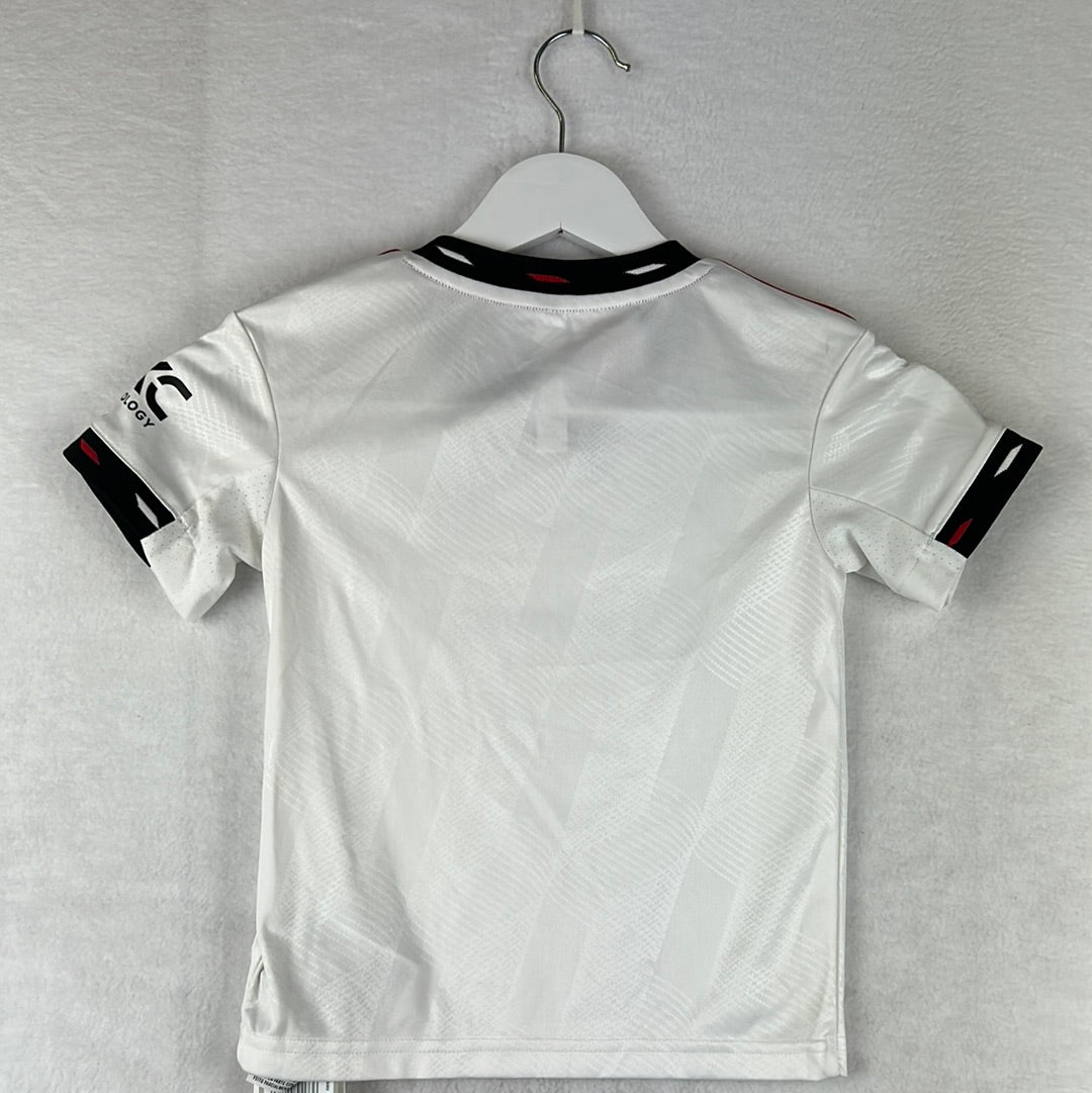 Manchester United 2022-2023 Youth Away Shirt - Age 3-4 Years - New with Tags