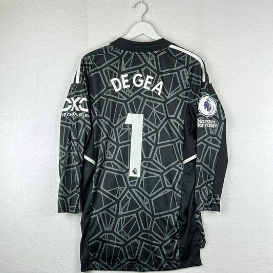 Manchester United 2022/2023 Player Issue Away Goalkeeper Shirt - De Gea 1