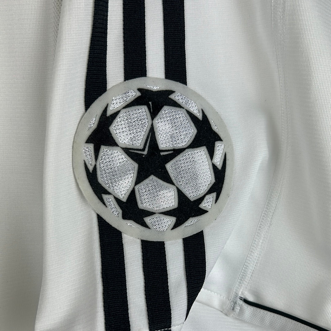 Real Madrid 2003/2004 Player Issue Home Shirt - Figo 10 - Champions League