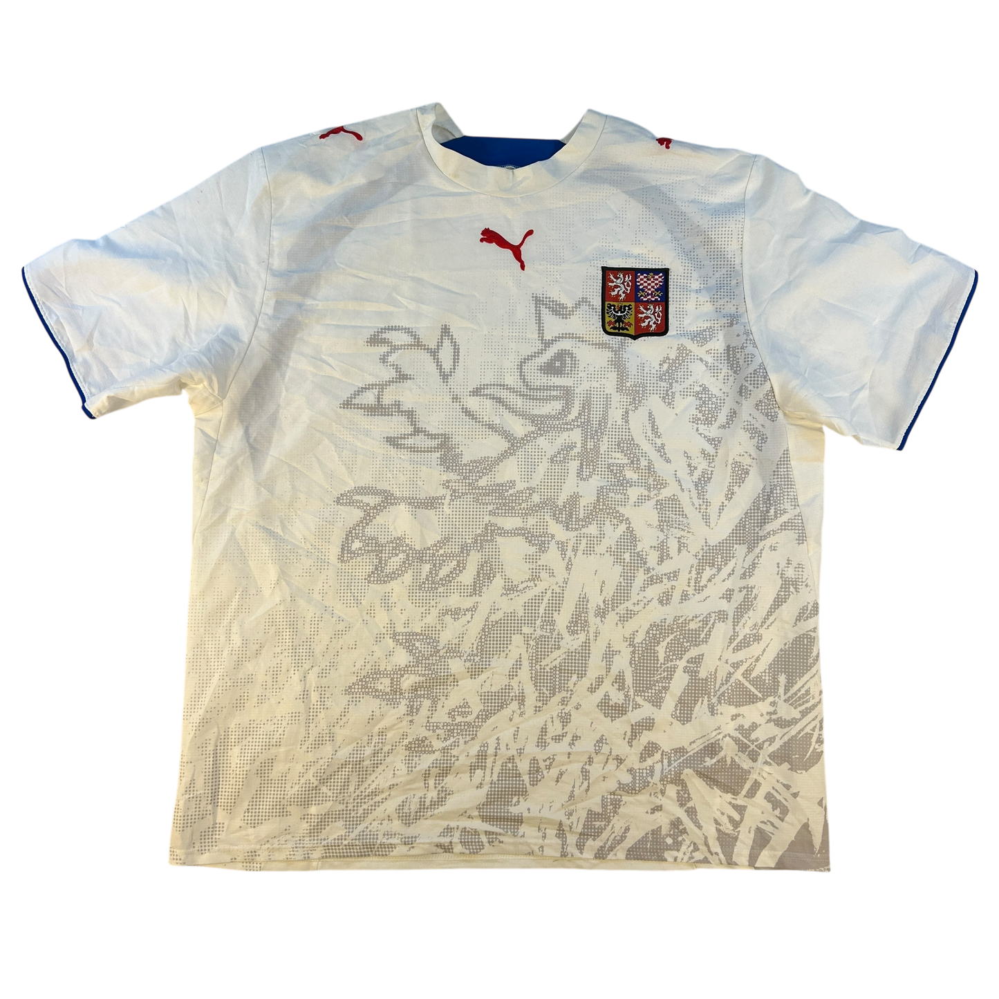 Czech Republic 2006 Away Shirt front