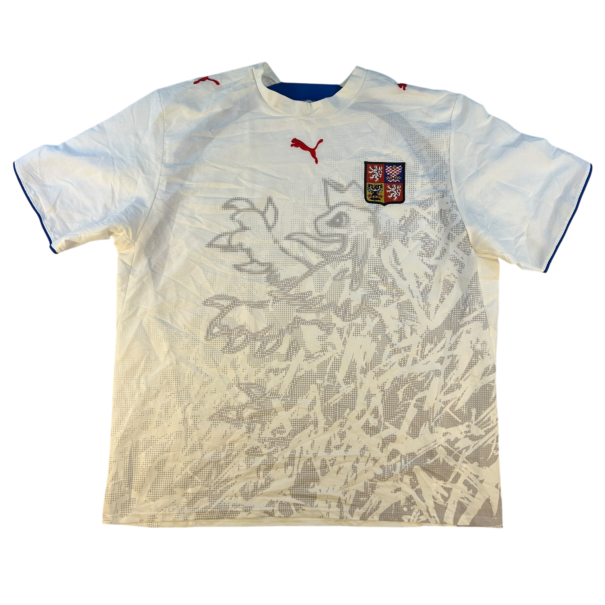 Czech Republic 2006 Away Shirt front