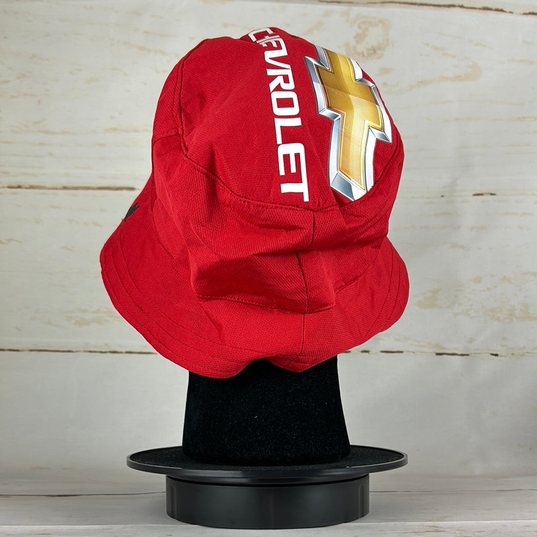 Manchester United 14/15 Home Bucket Hat - Chevrolet sponsor on top