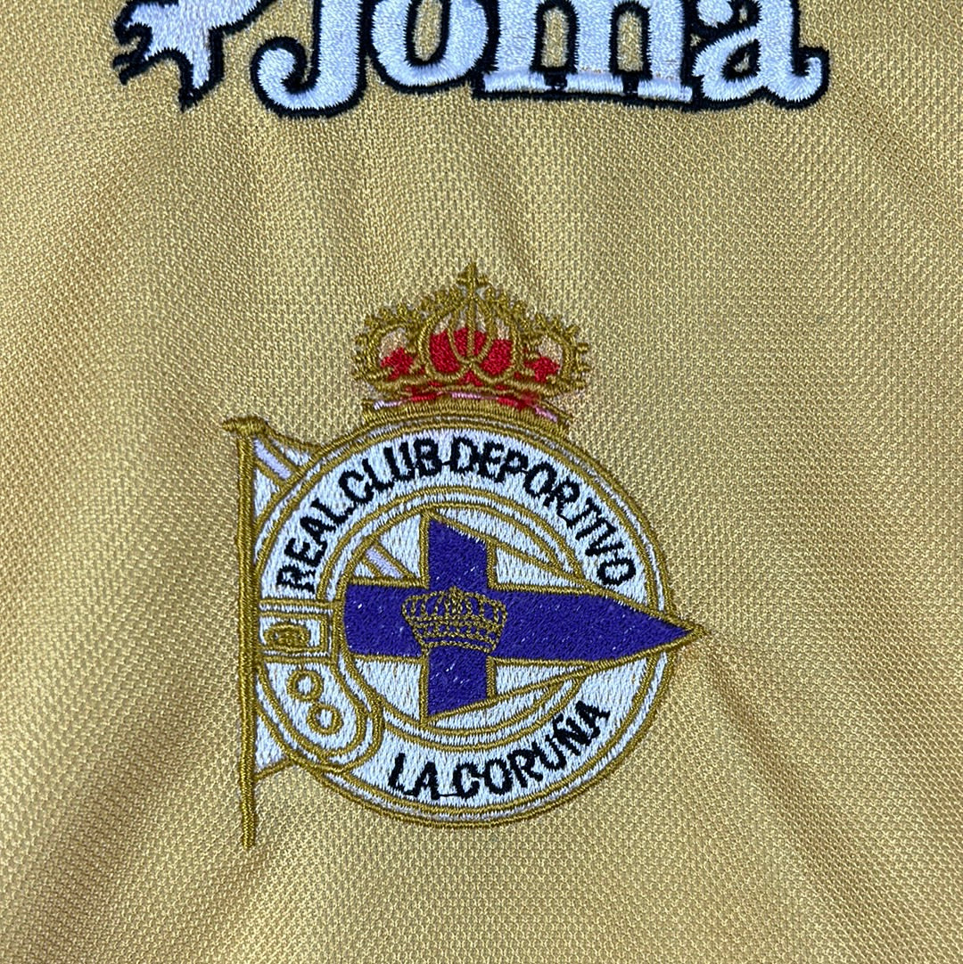 Deportivo La Coruna 2002/2003 Player Issue Away Shirt - Romero 3 - Long Sleeve