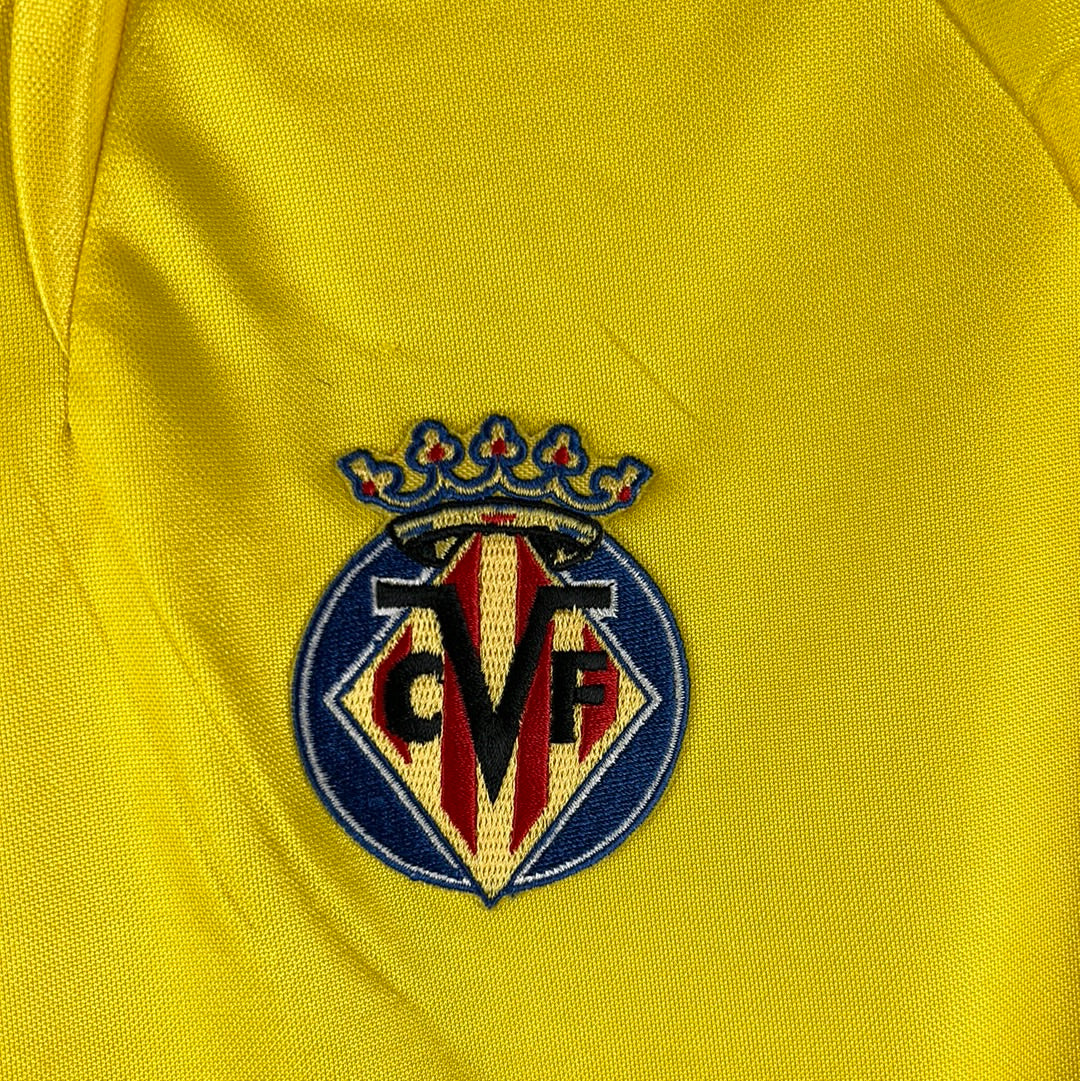Villarreal 2007/2008 Player IssueHome Shirt - Cygan 12